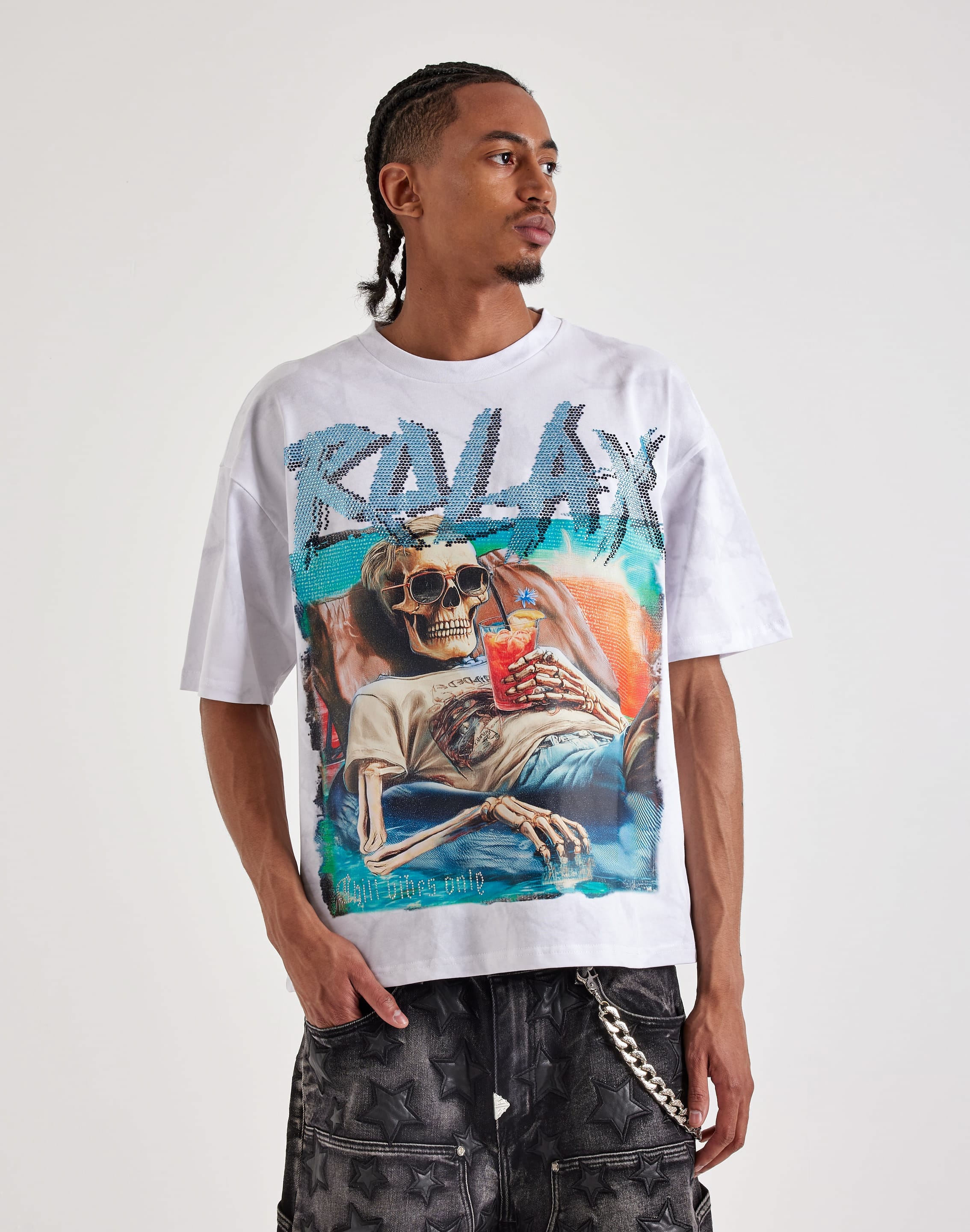 BKYS Relax Terry Cropped T-Shirt