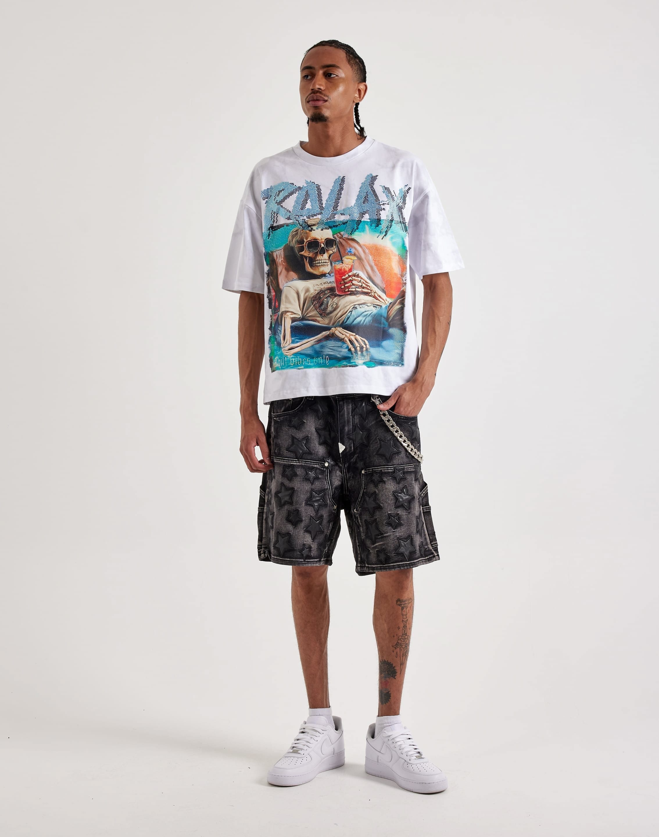 BKYS Relax Terry Cropped T-Shirt
