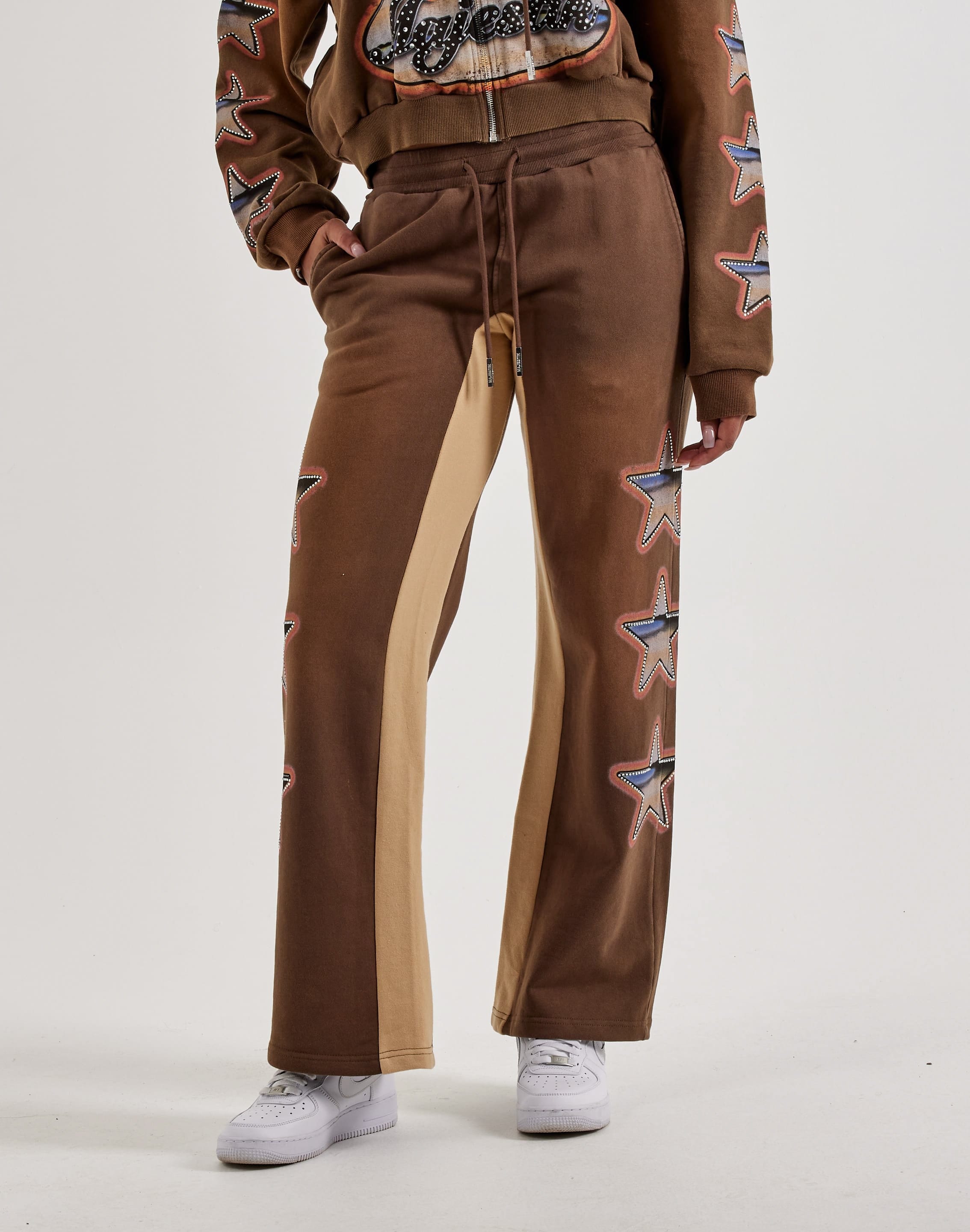 Majestik French Terry Star Pants