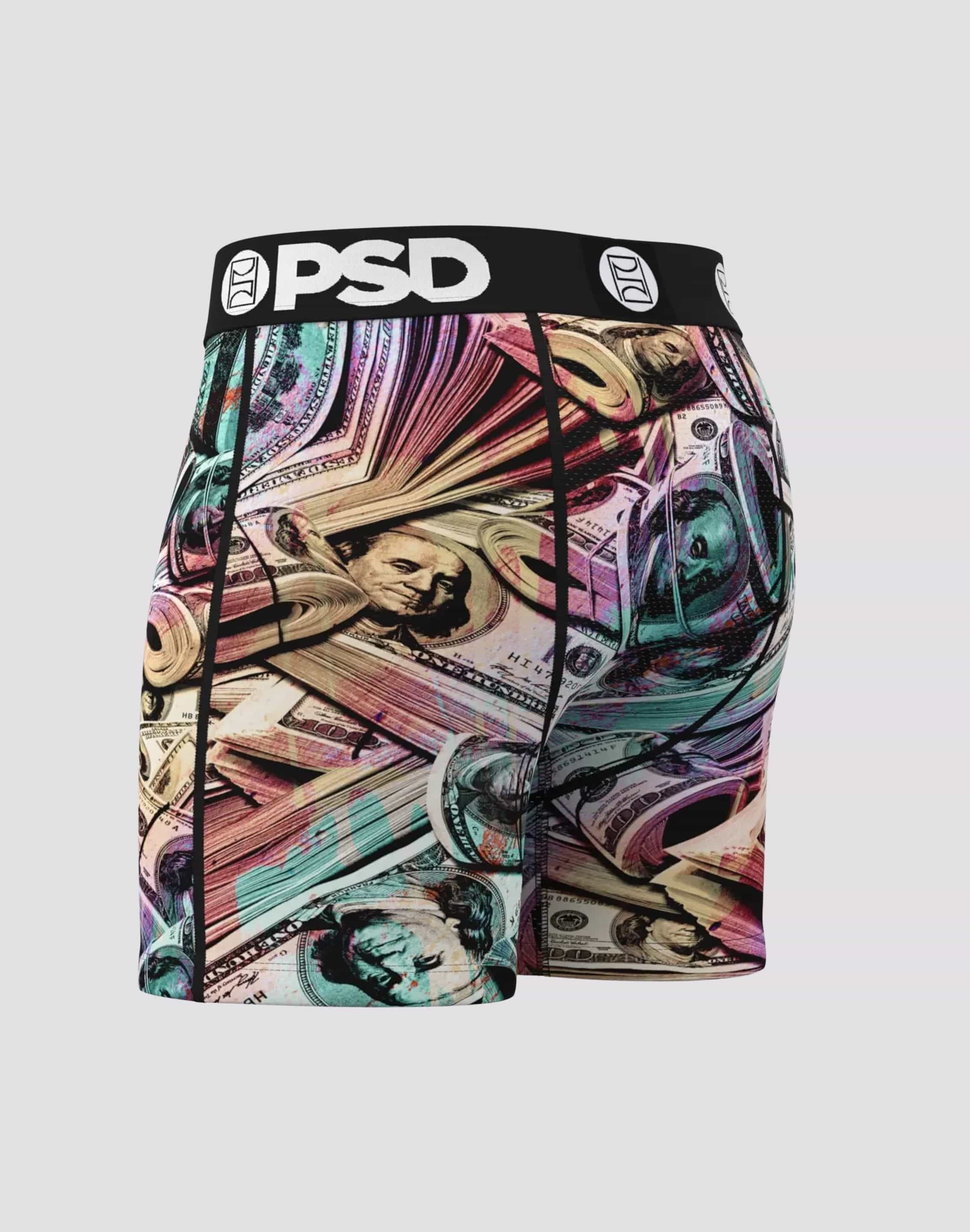 Psd Underwear Money Chalk Boxer Briefs