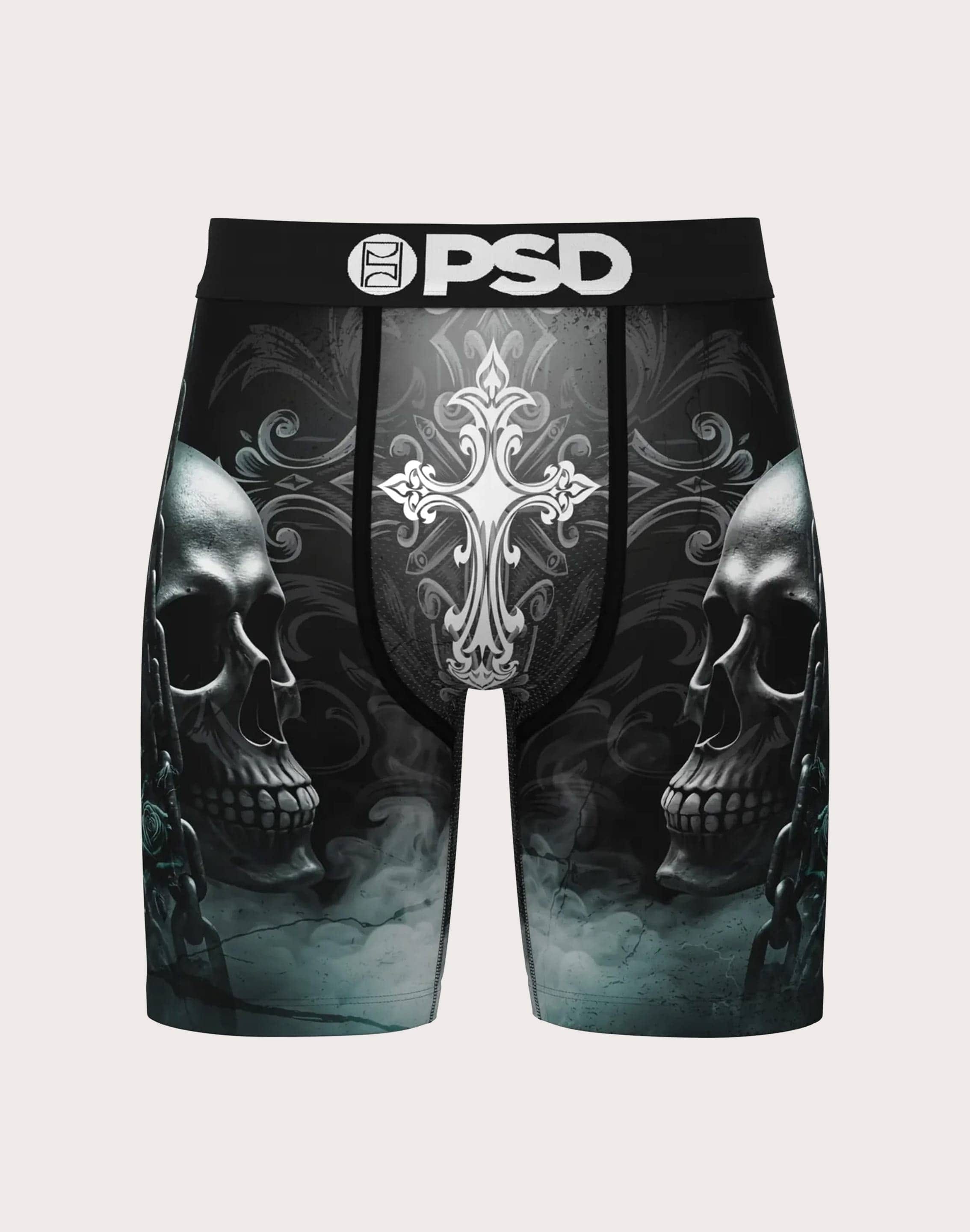 Psd Underwear Frostbite Crucifix Boxer Briefs