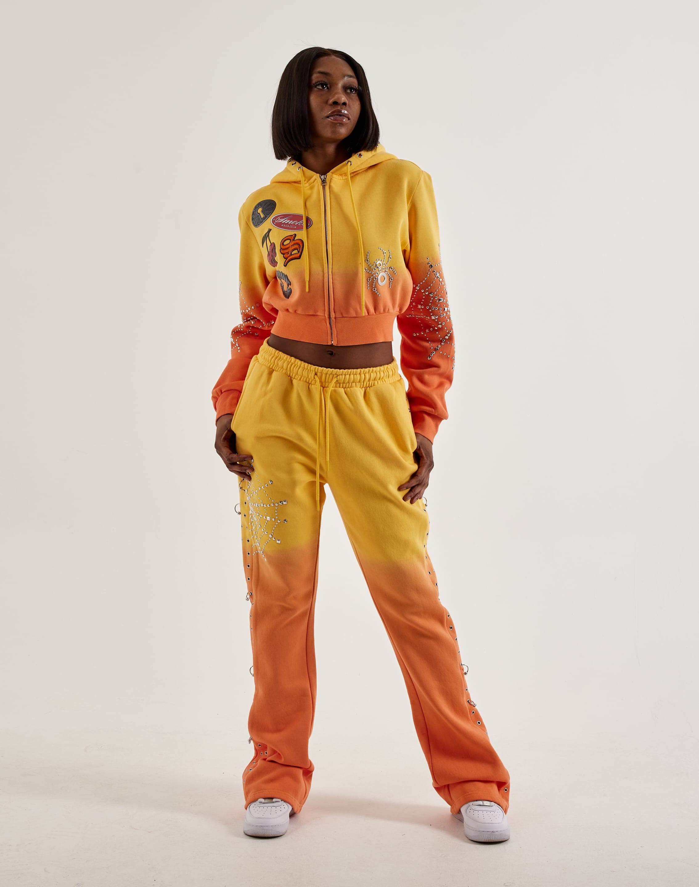 Smoke Rise High - Rise Bootcut Sweatpants