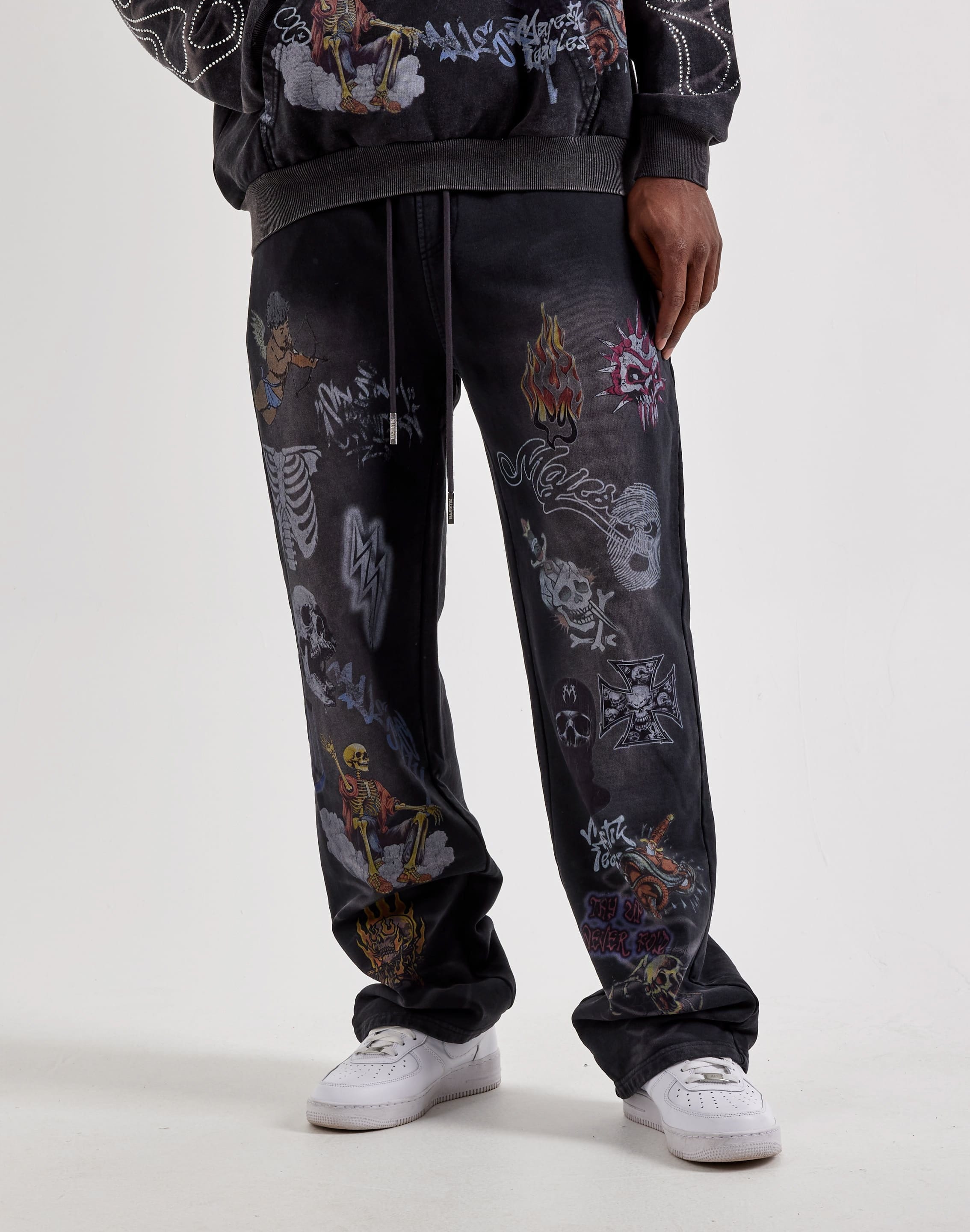 Majestik All - Over Graphic Sweatpants