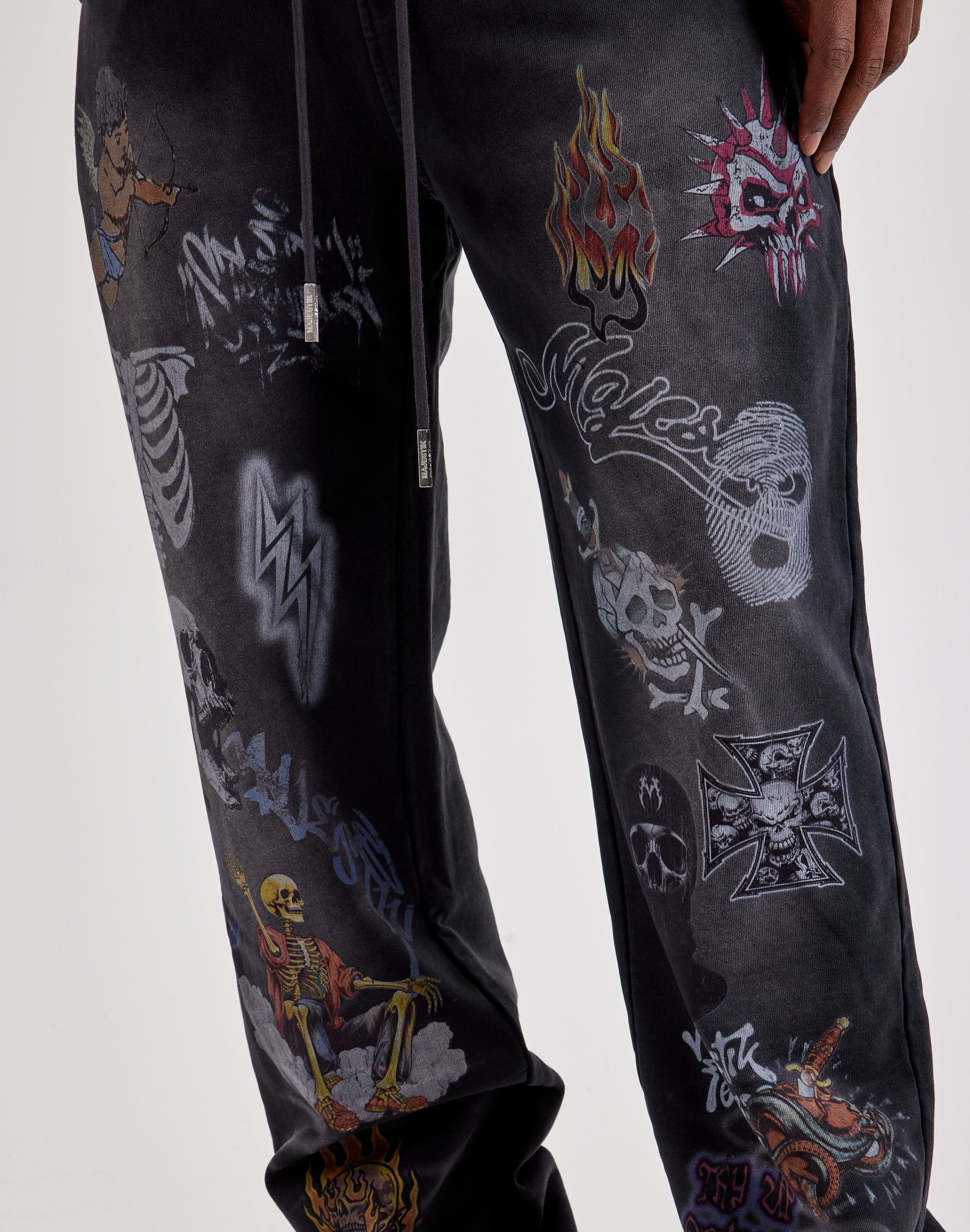 Majestik All - Over Graphic Sweatpants