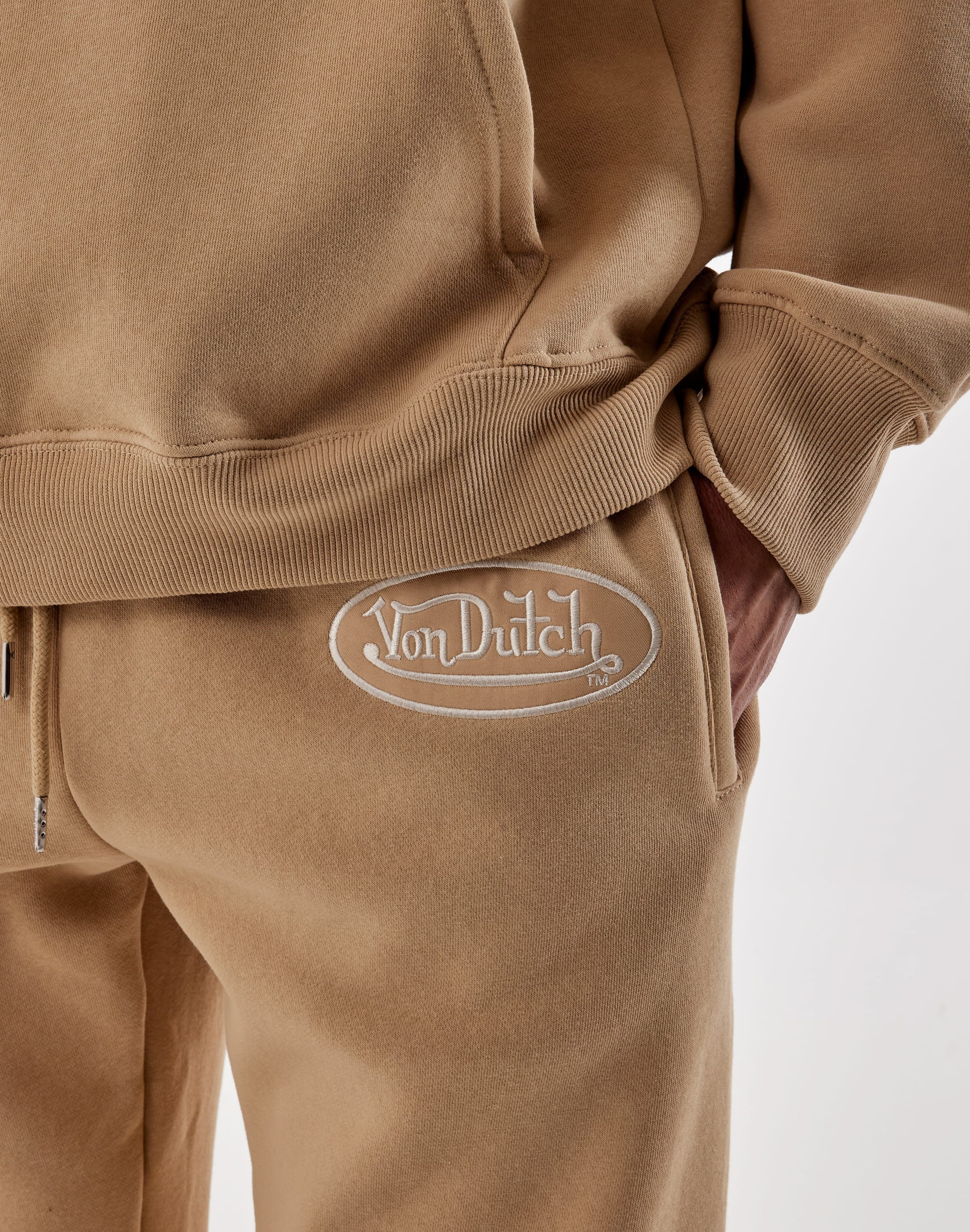 Von Dutch Logo Fleece Joggers