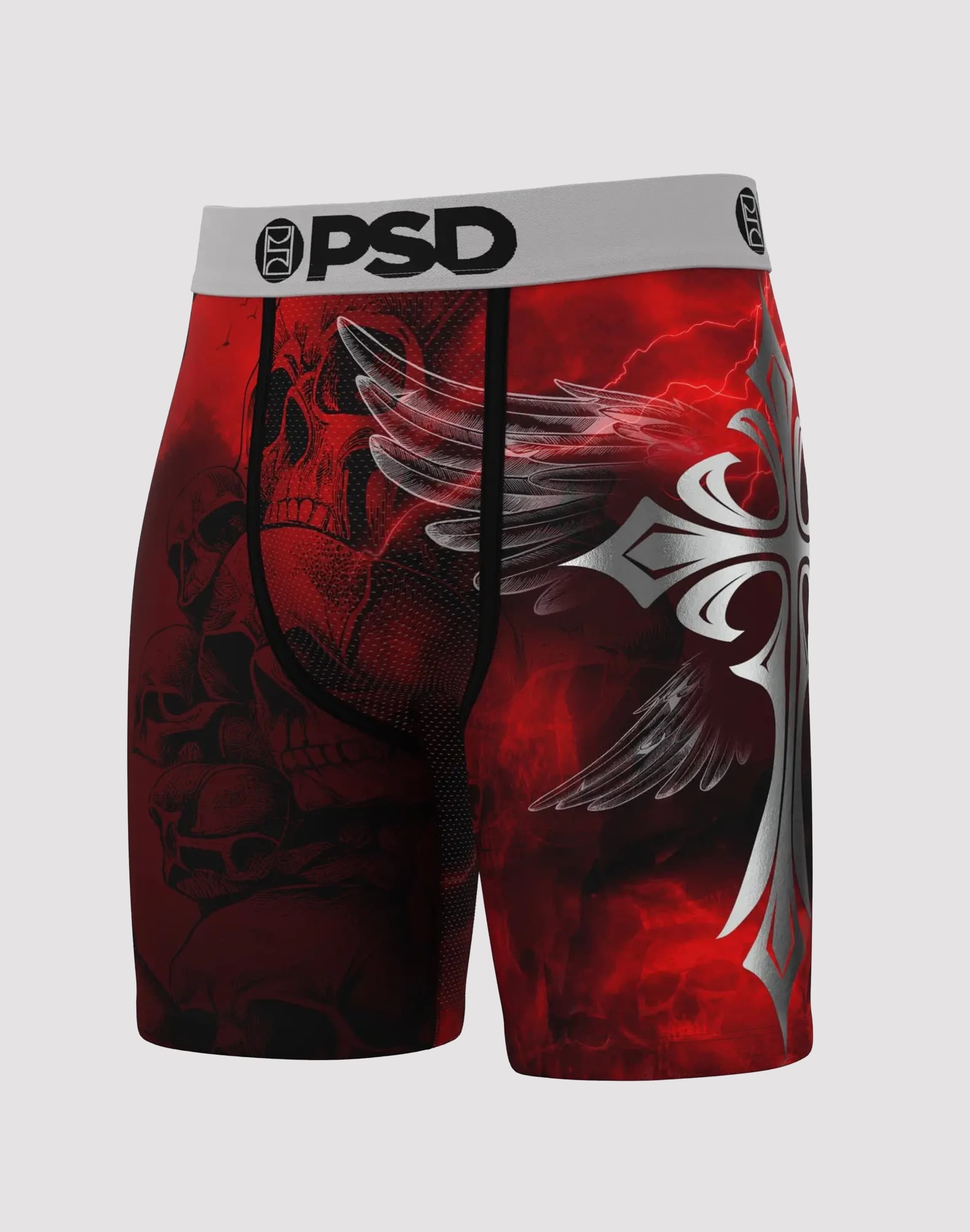 Psd Underwear Silver Wing Boxer Briefs