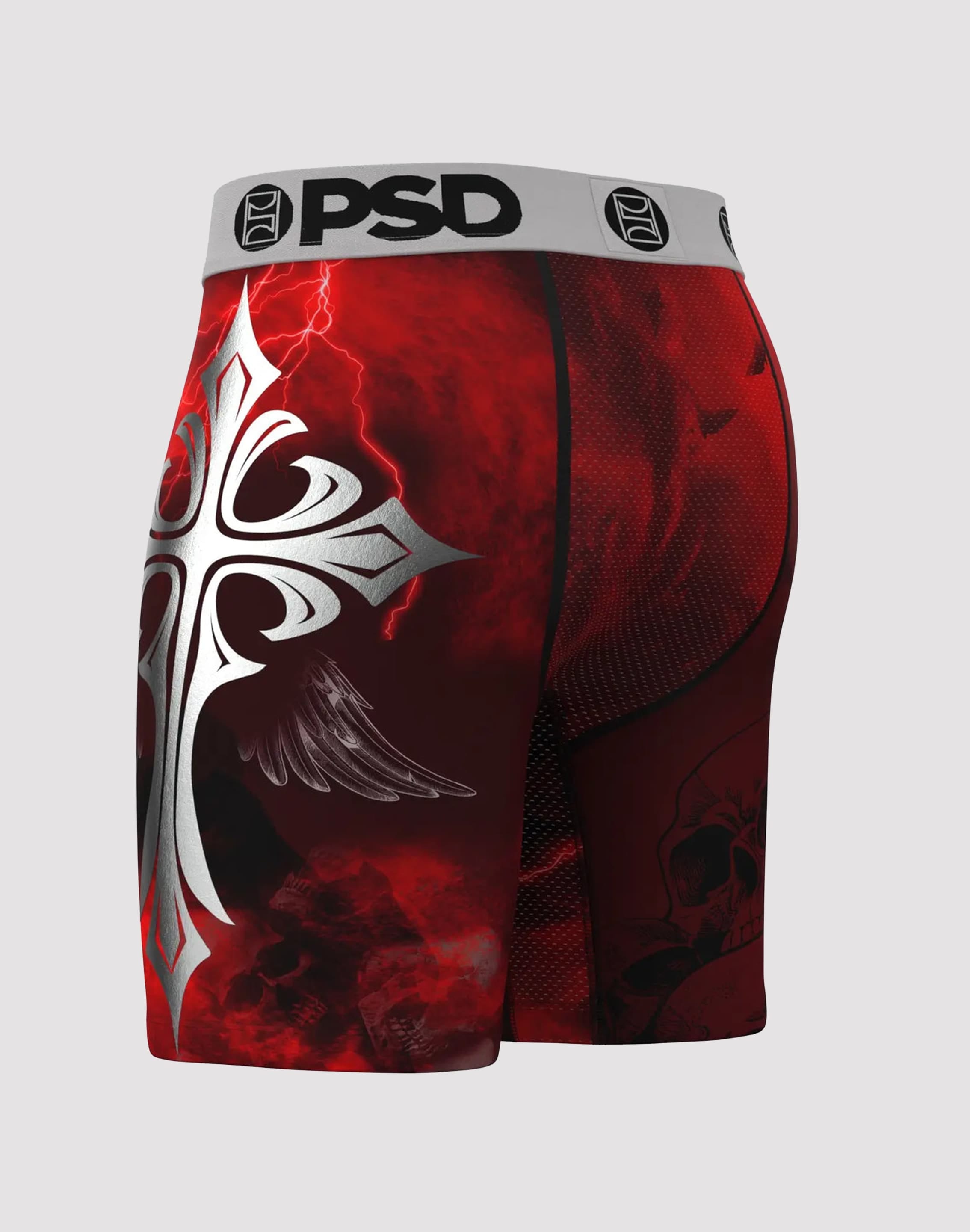 Psd Underwear Silver Wing Boxer Briefs