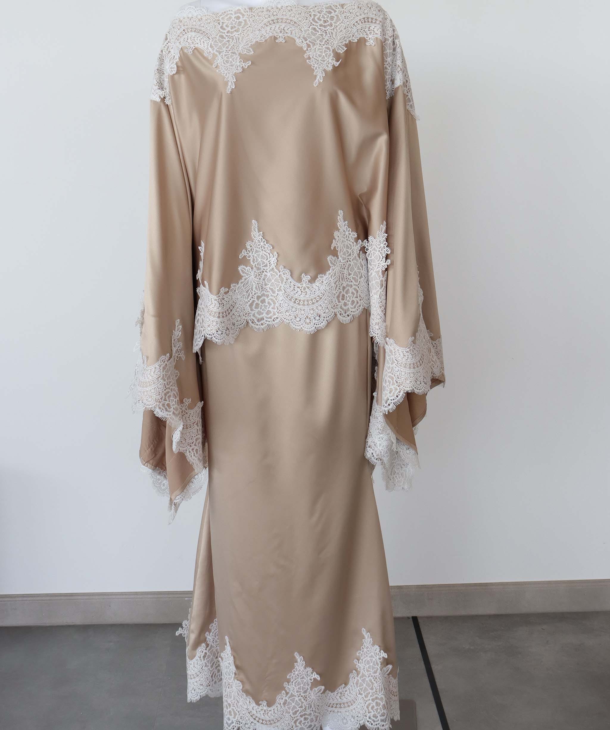 ONE The Heiress Set Lace one shoulder top and skirt set TP0315