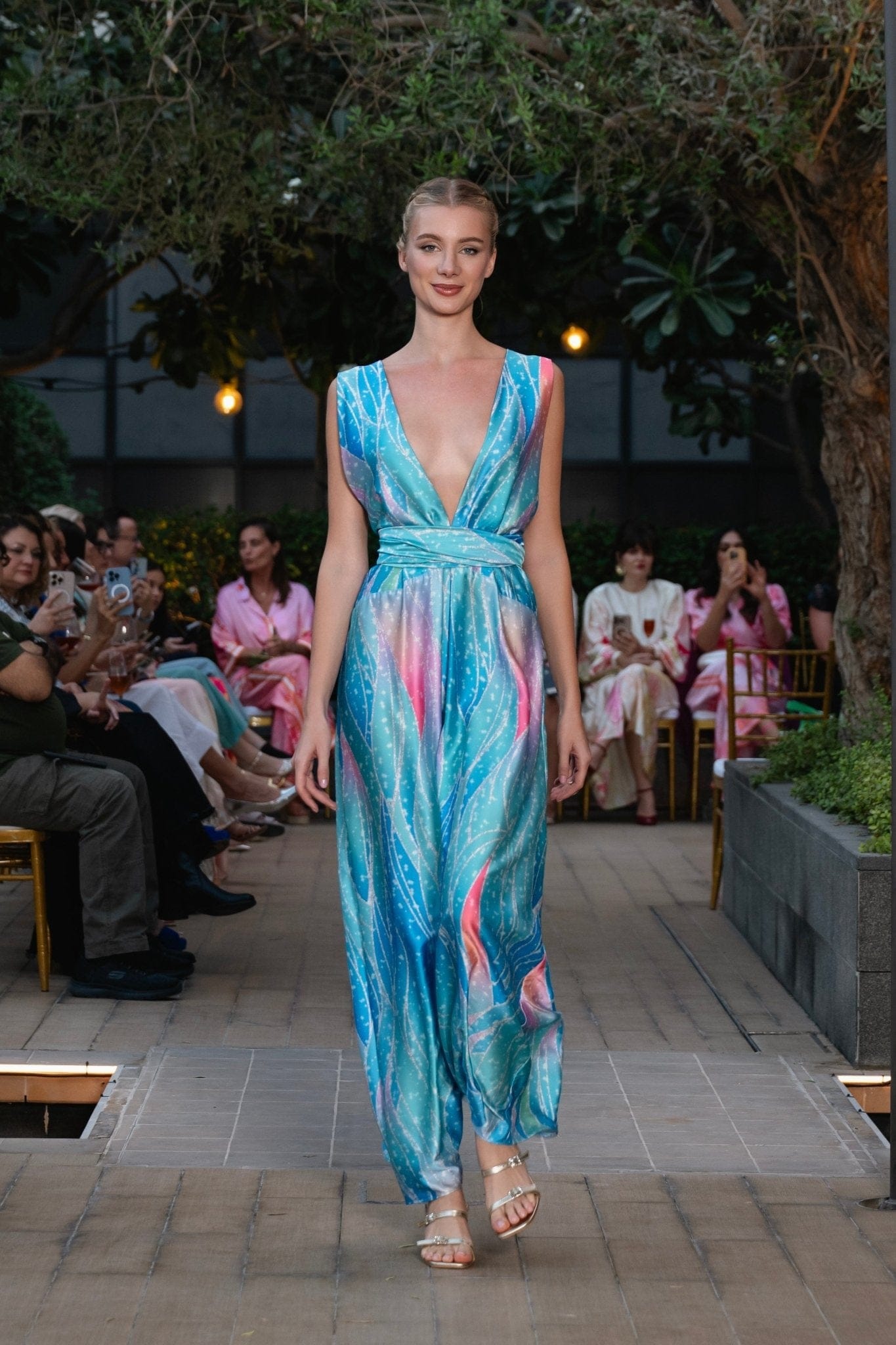 Maison Clad DRESS ALFONSO BLUE MCL00259