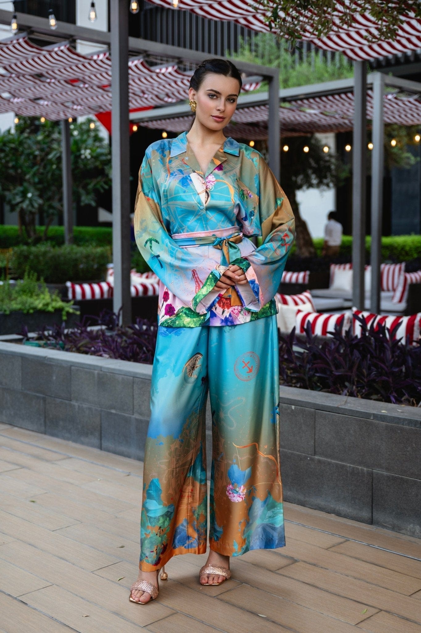 White Hello Trouser Jackomo Astrology Sagittarius |سروال Jackomo
