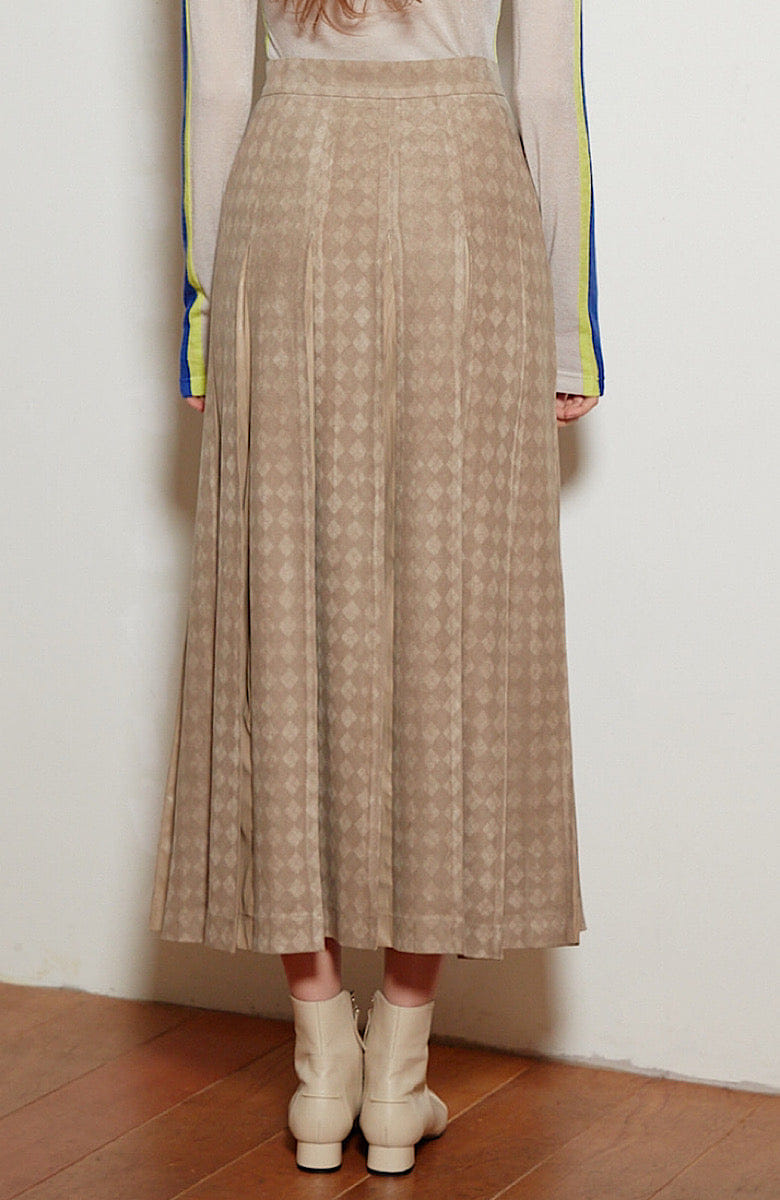 LIE Sangbong PLEATED MAXI SKIRT