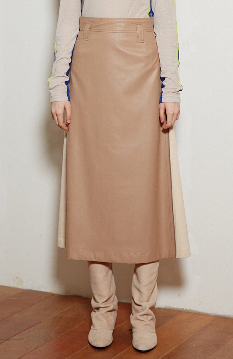 LIE Sangbong MAXI SKIRT WITH SIZE ZIPPERS