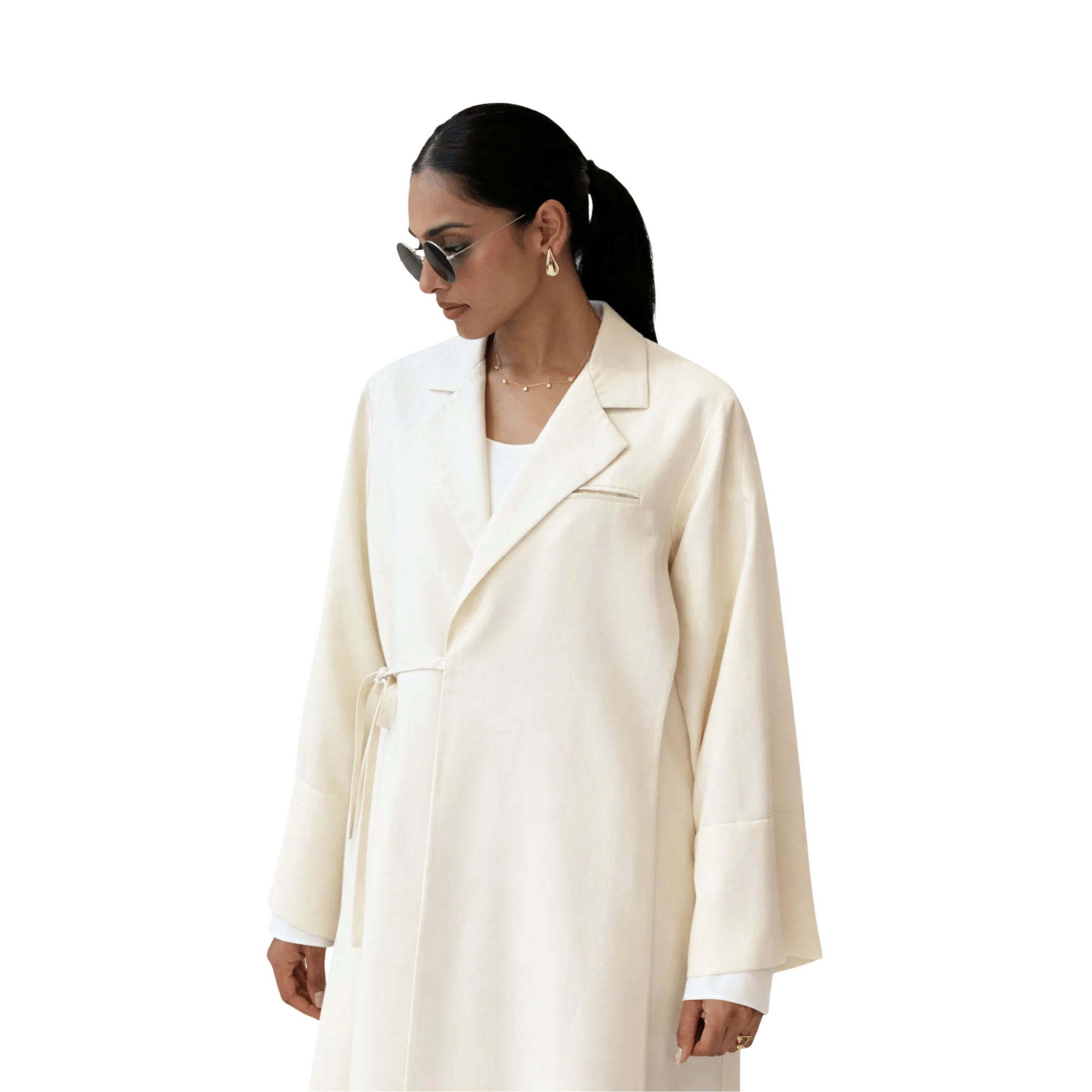 Essentials5ive TRENCH COAT (عباية) KIMO