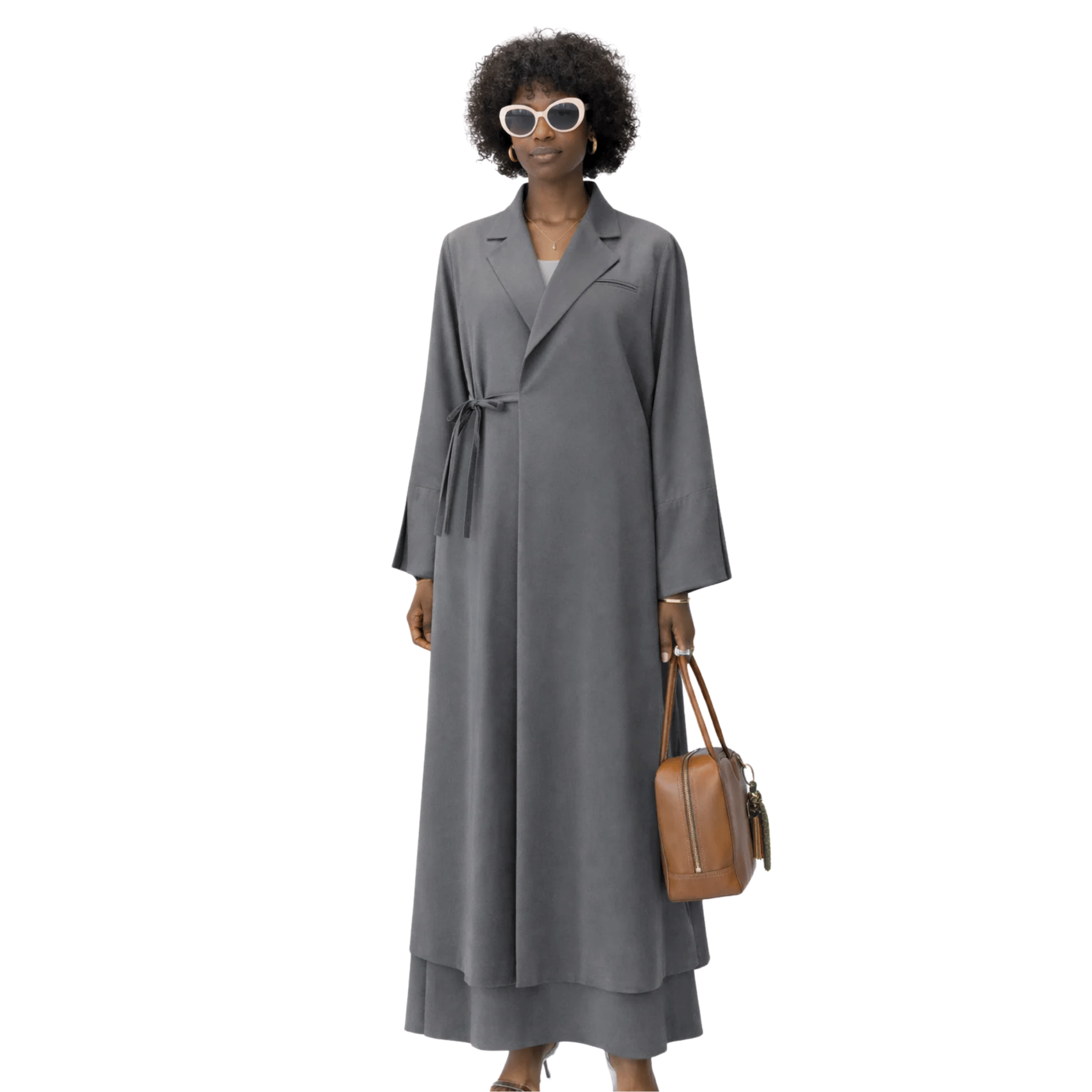 Essentials5ive TRENCH COAT (عباية) KIMO