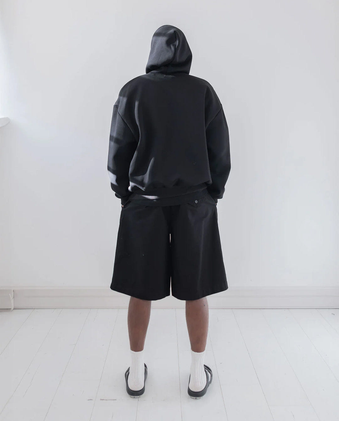 Checks Downtown - Hakama Shorts - Black