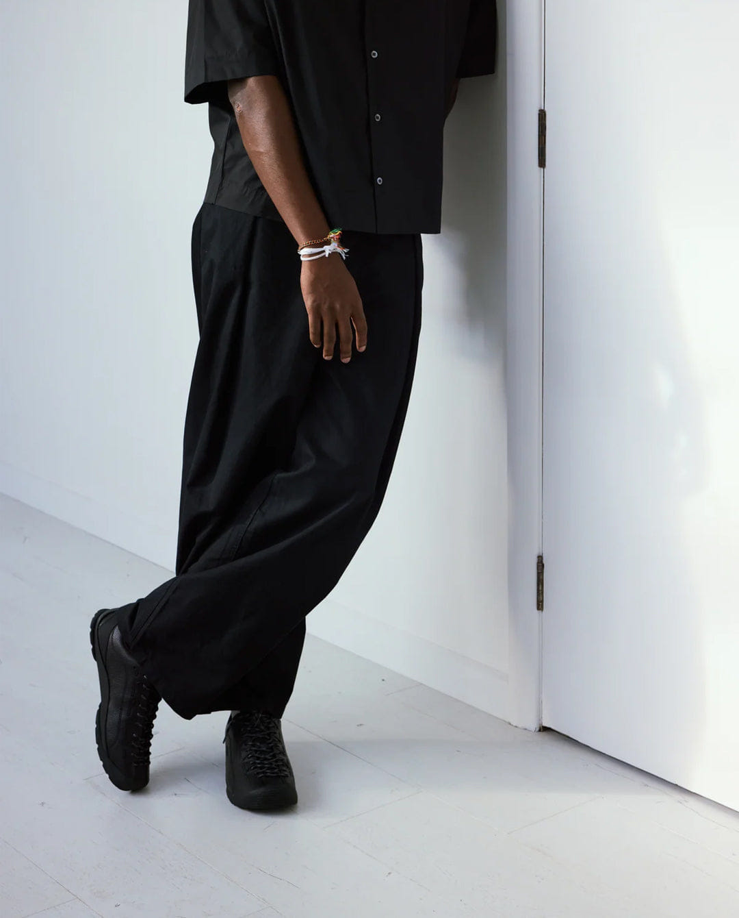 Checks Downtown - Hakama Pants - Black