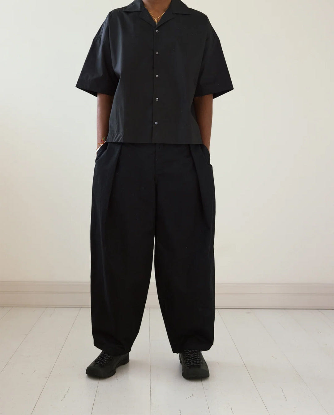 Checks Downtown - Hakama Pants - Black