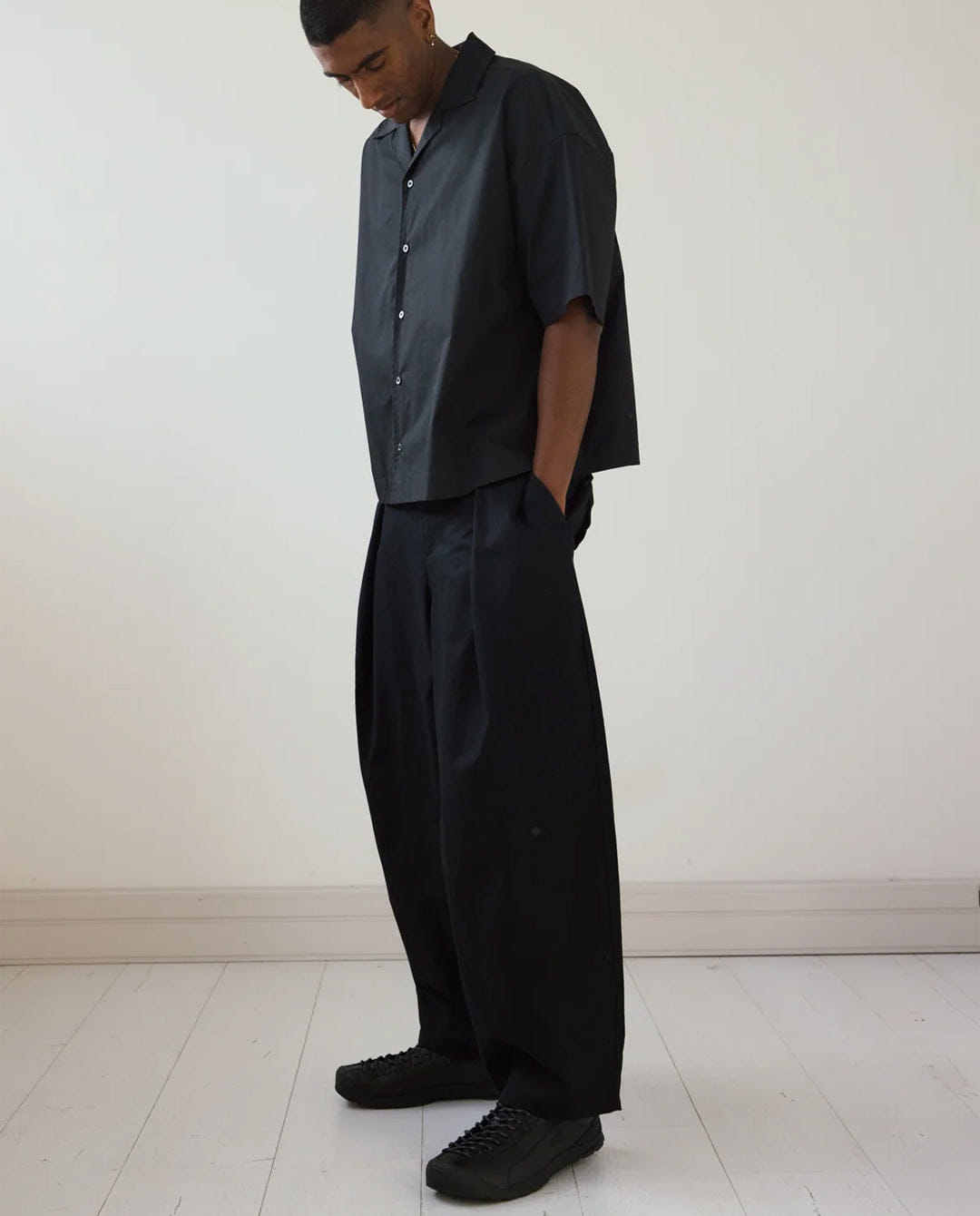 Checks Downtown - Hakama Pants - Black