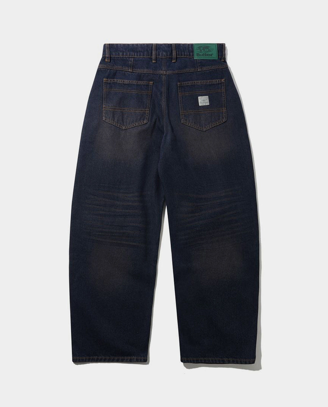 Butter Goods - Wide Cut Denim Jeans - Tinted Black
