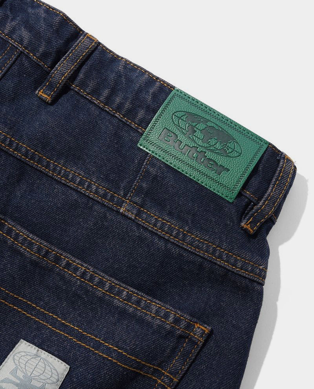 Butter Goods - Wide Cut Denim Jeans - Tinted Black