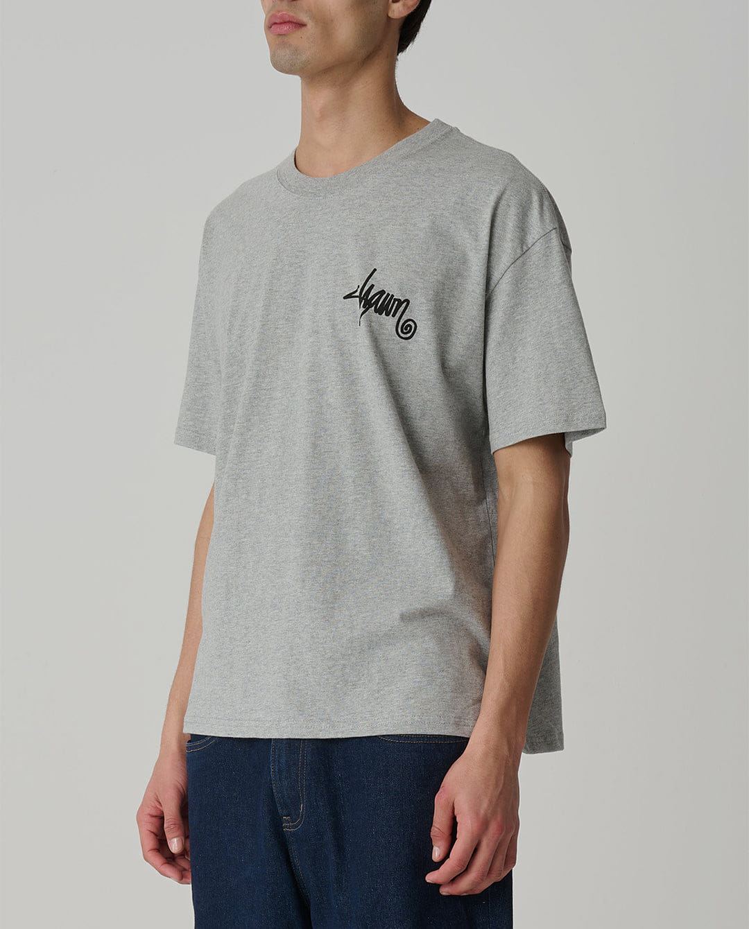 S/Double - Shawn T - Shirt - Grey Heather