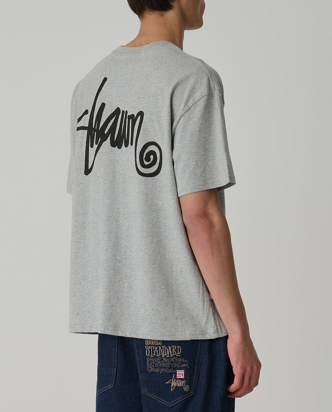 S/Double - Shawn T - Shirt - Grey Heather