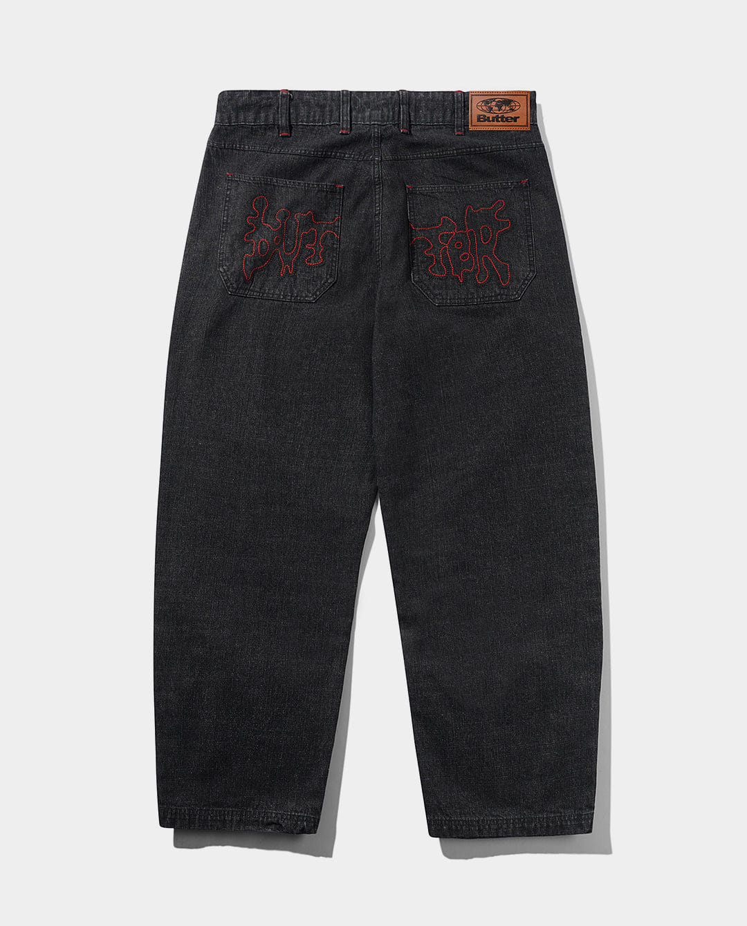 Butter Goods - Blotch Denim Jeans - Streaky Black
