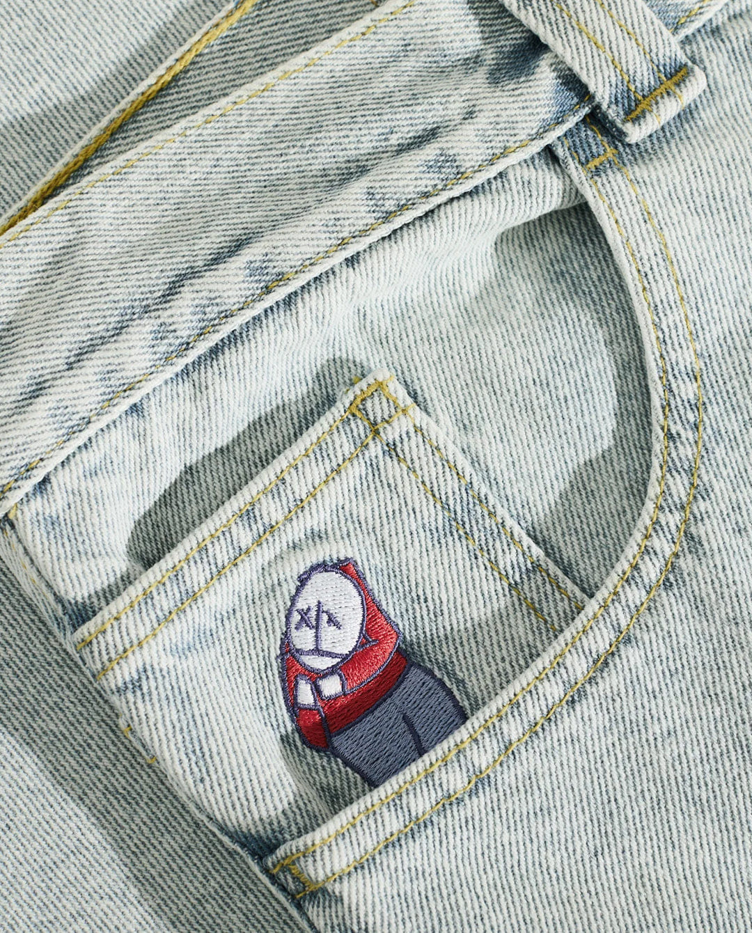 Polar - OG Logo Big Boy Pants - Light Blue