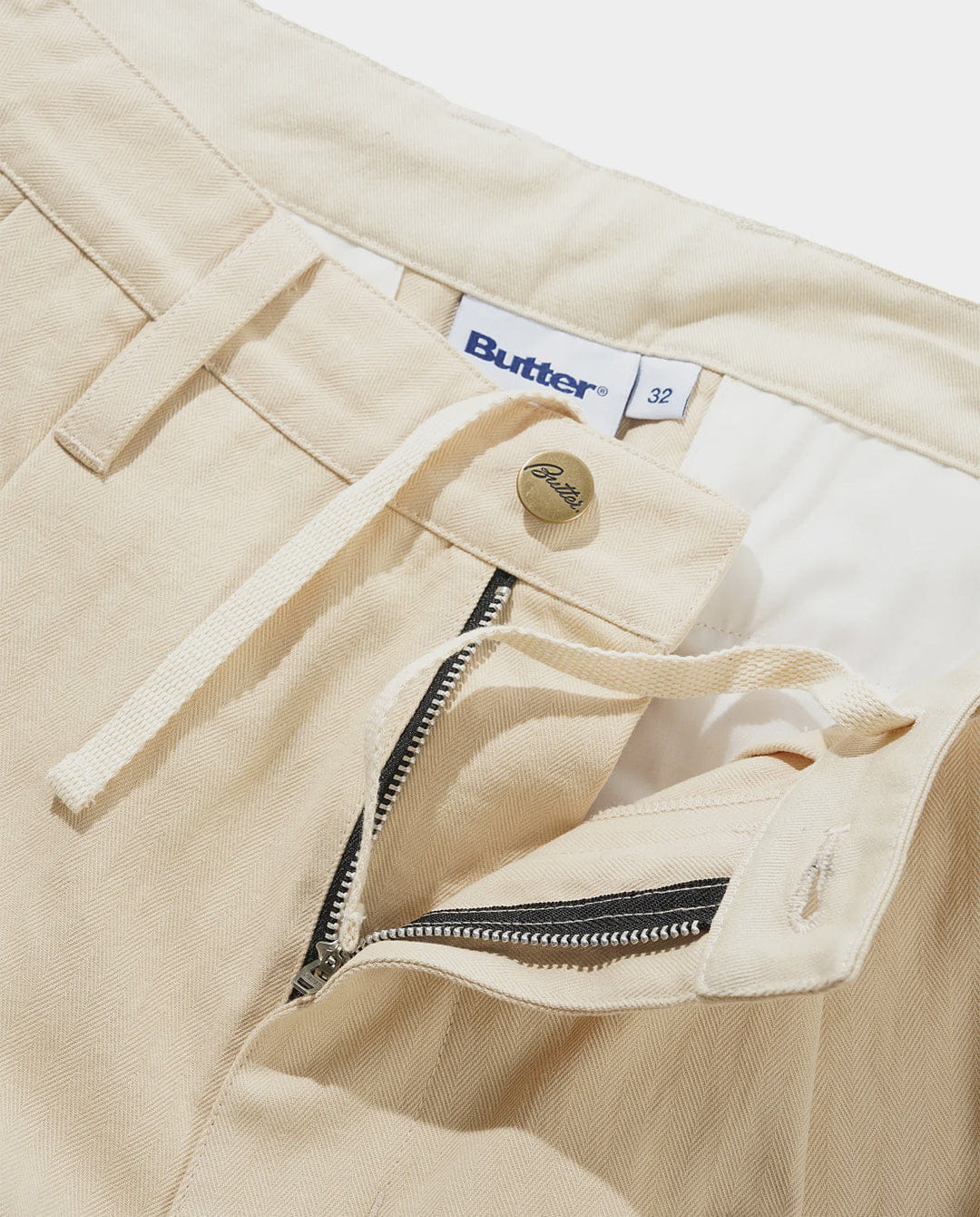 Butter Goods - Pleated Trousers - Sandstone