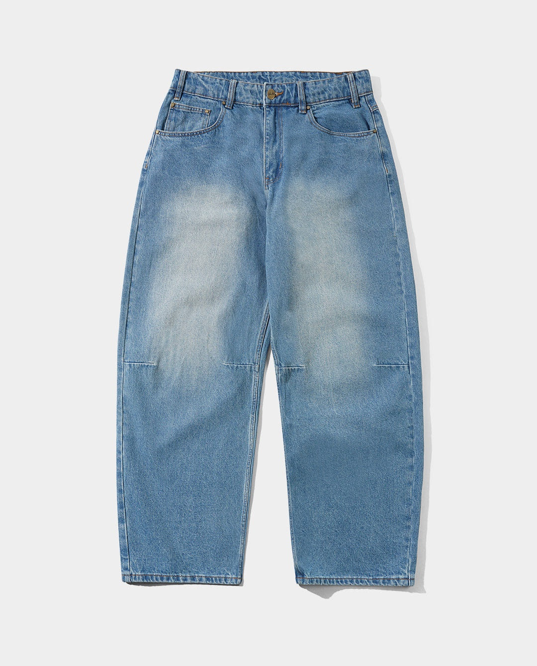 Butter Goods - Wide Cut Denim Jeans - Worn Indigo