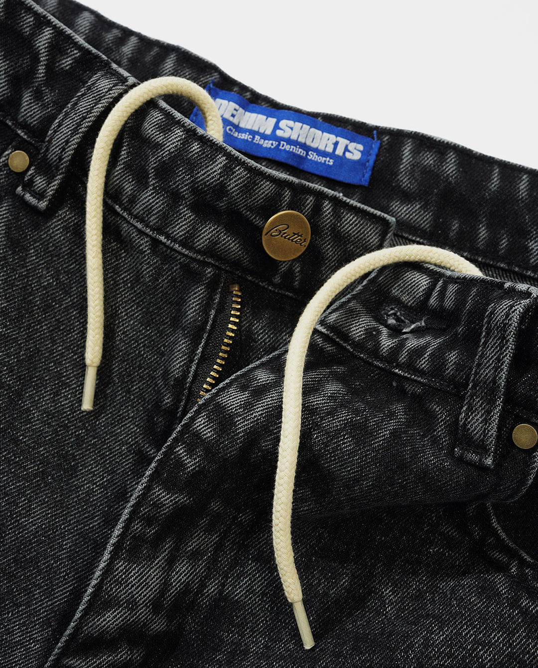 Butter Goods - Weathergear Denim Shorts - Faded Black