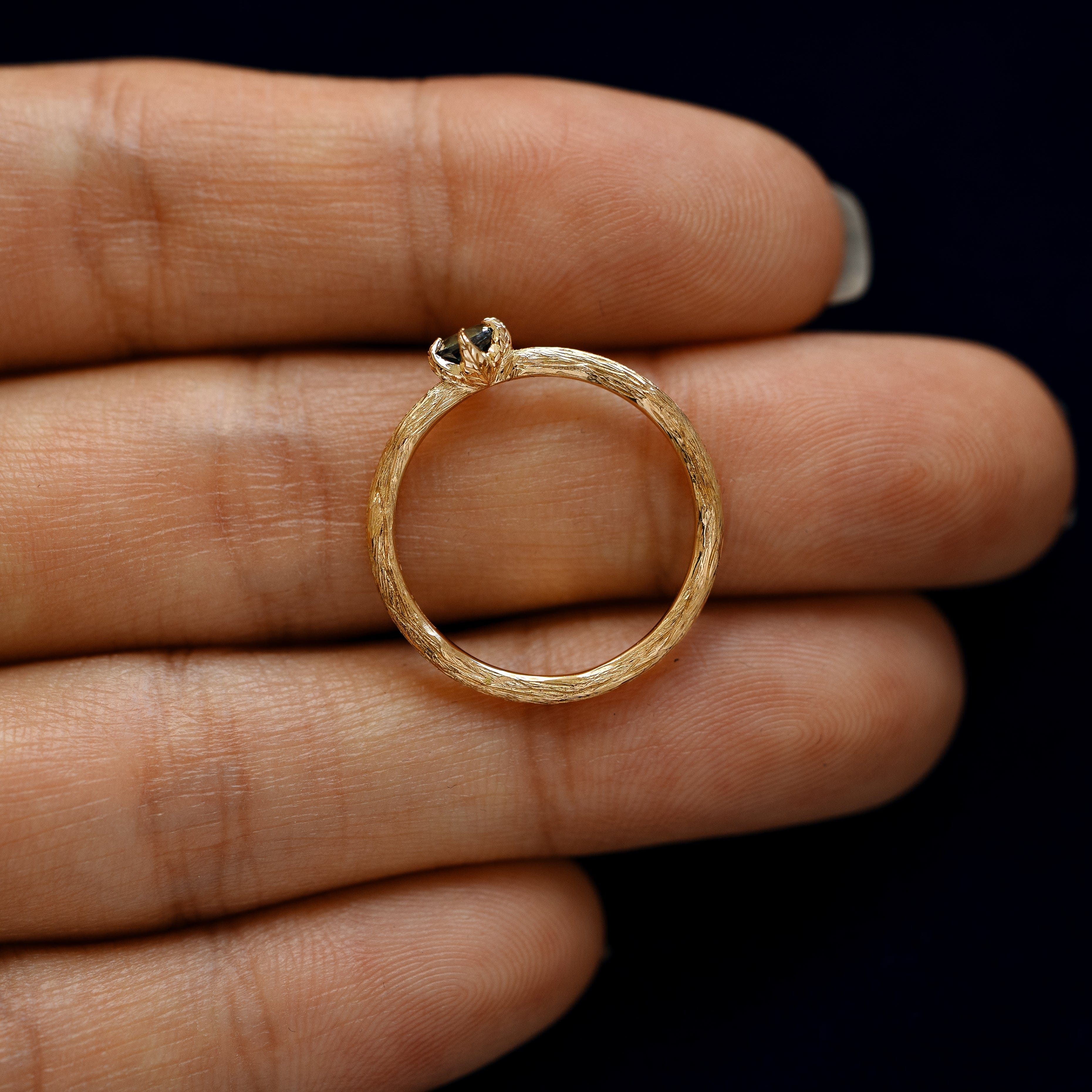 Automic Gold Studio Gemstone Branch Ring