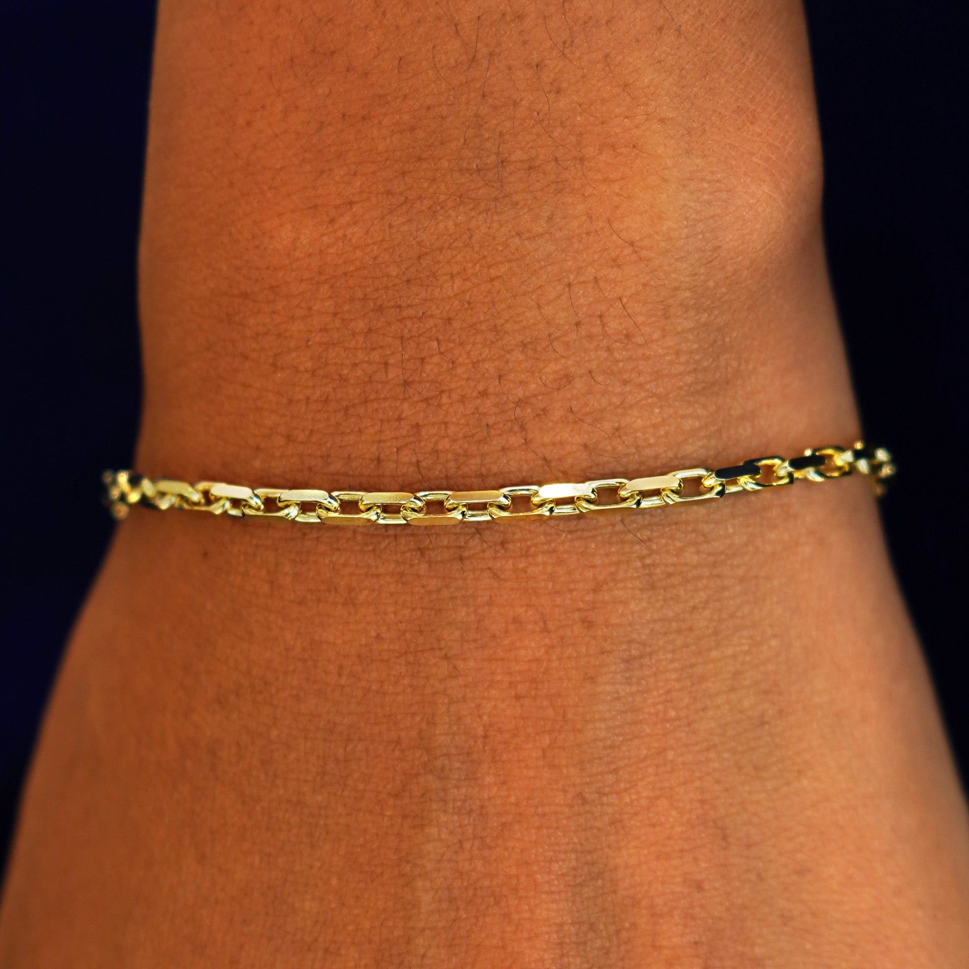 Automic Gold Studio Anchor Bracelet