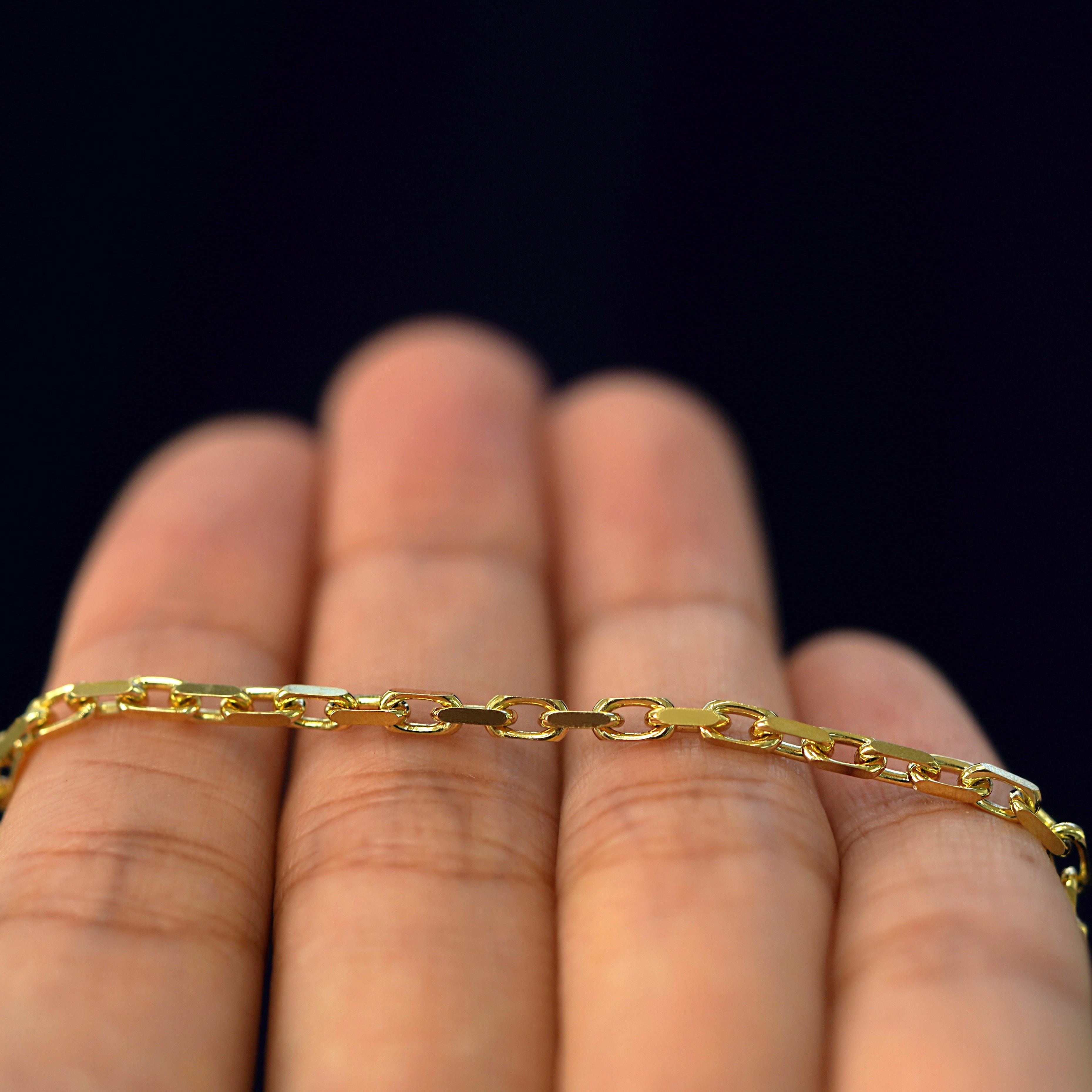 Automic Gold Studio Anchor Bracelet
