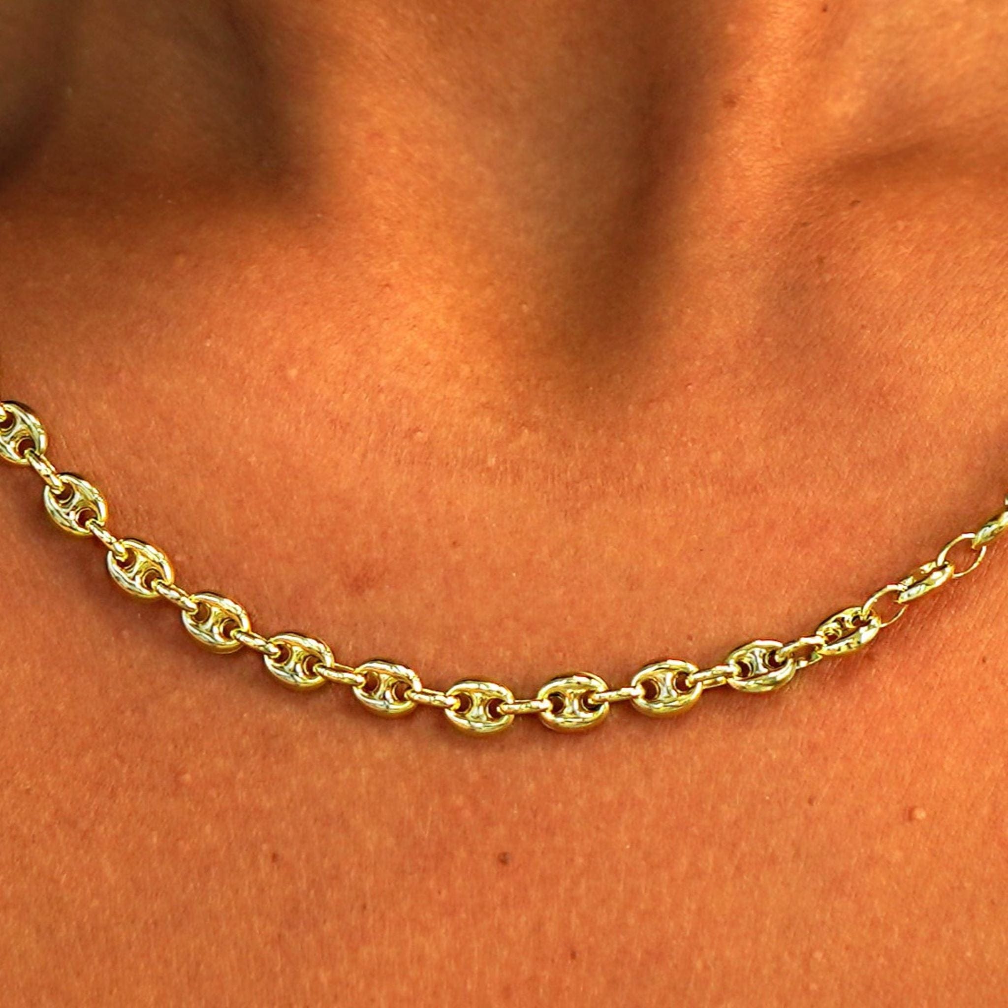 Automic Gold Studio Puffy Mariner Chain
