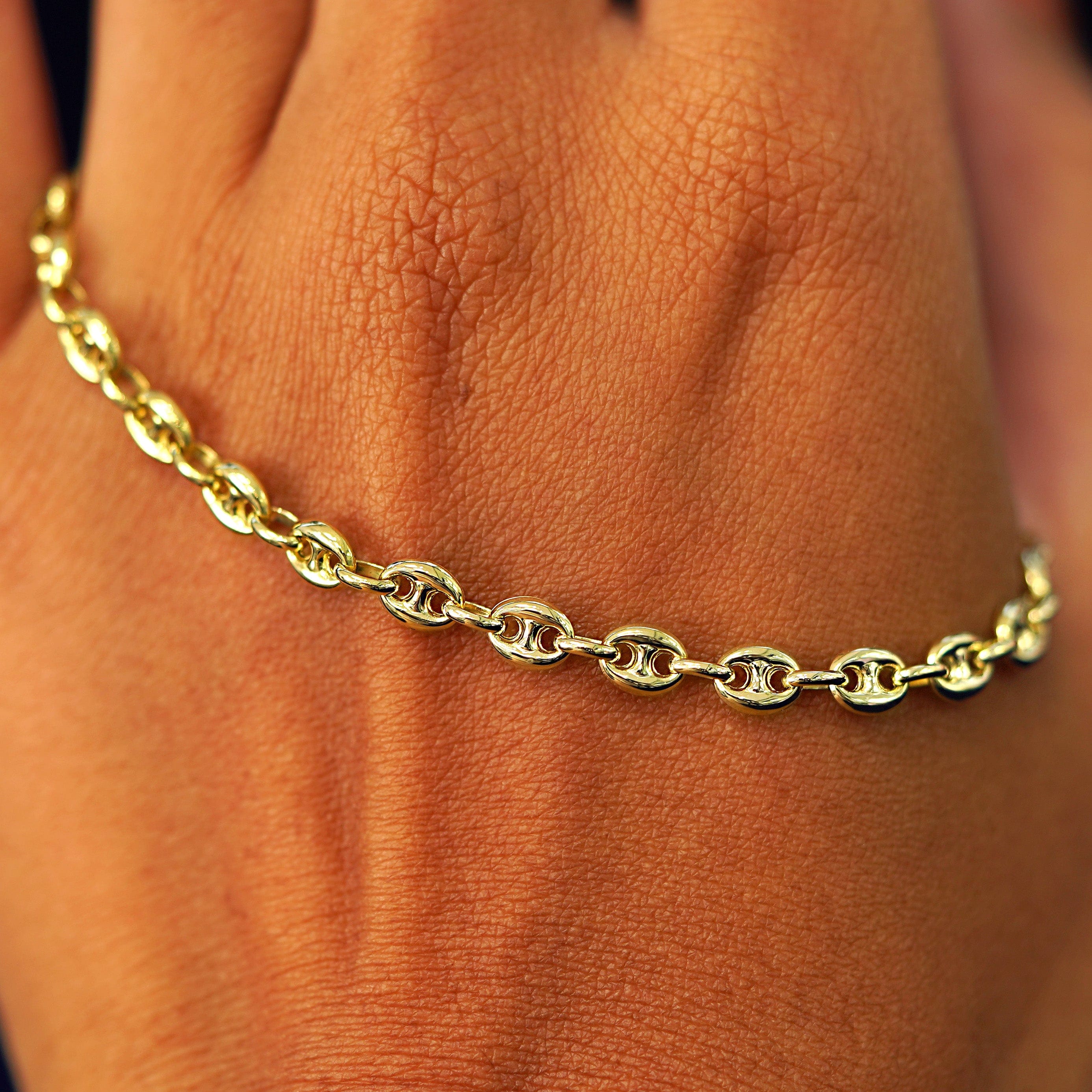 Automic Gold Studio Puffy Mariner Chain