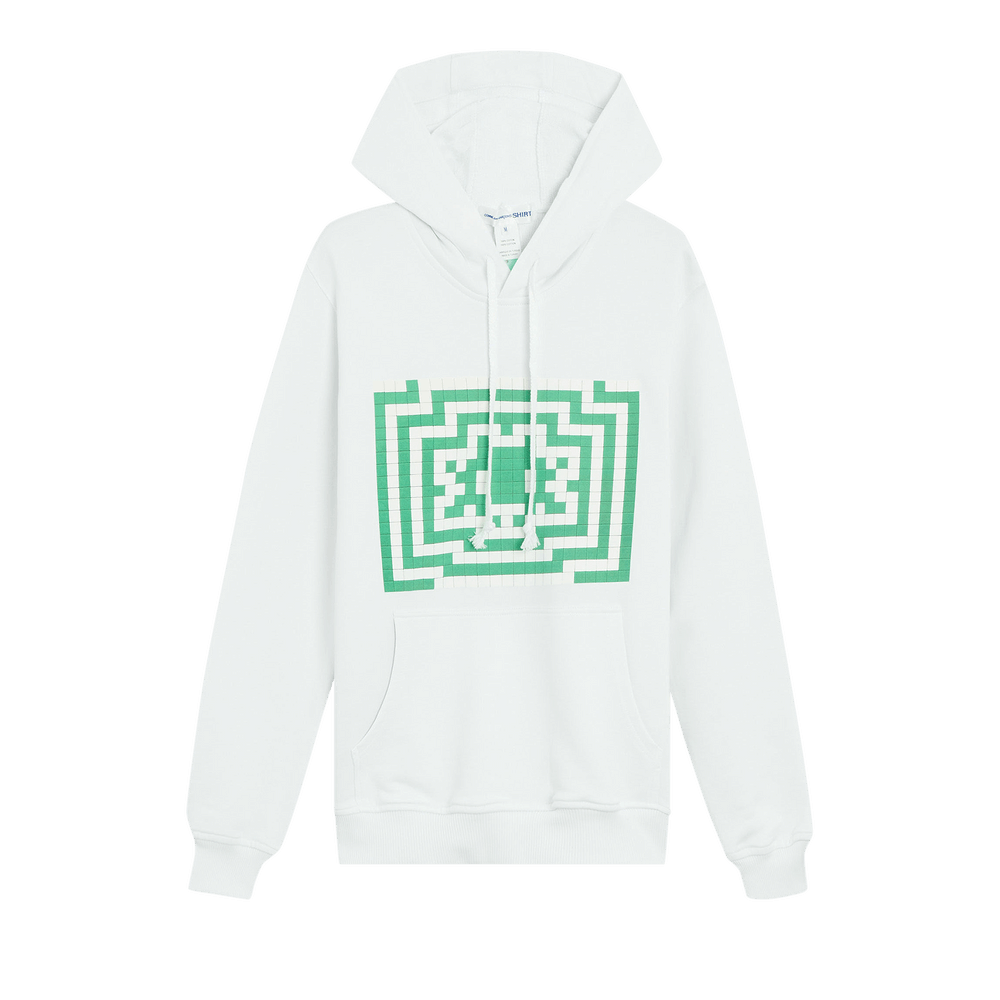 Comme des Garçons SHIRT x Invader Sweatshirt White