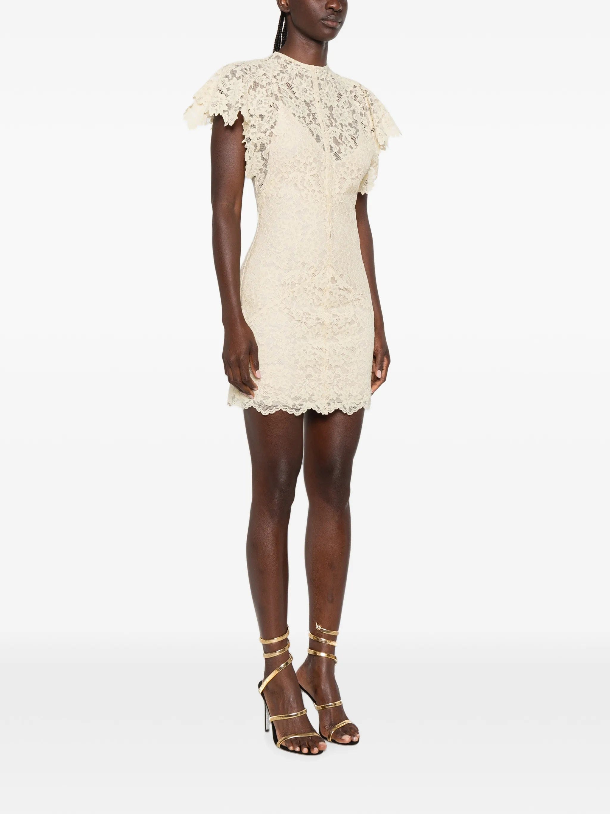 De la Vali Laia lace - overlay mini dress