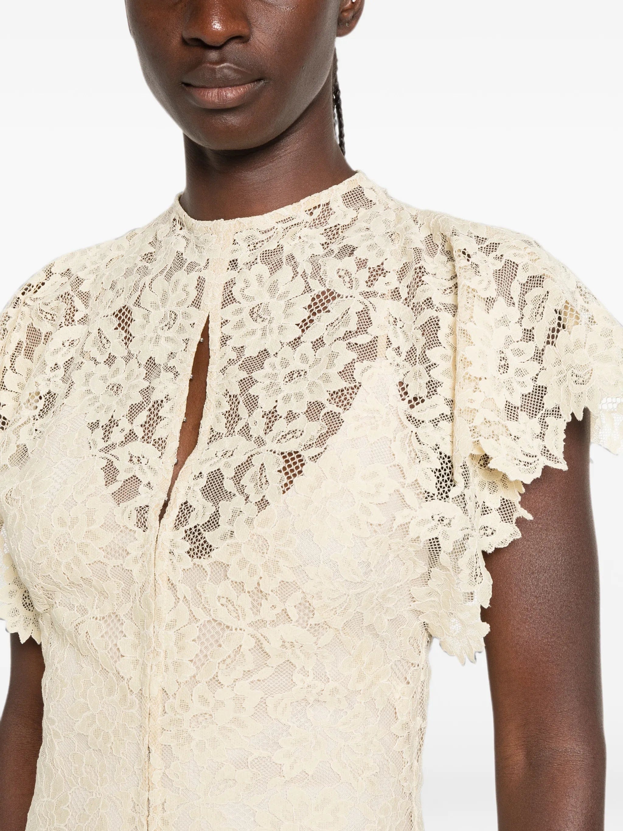De la Vali Laia lace - overlay mini dress