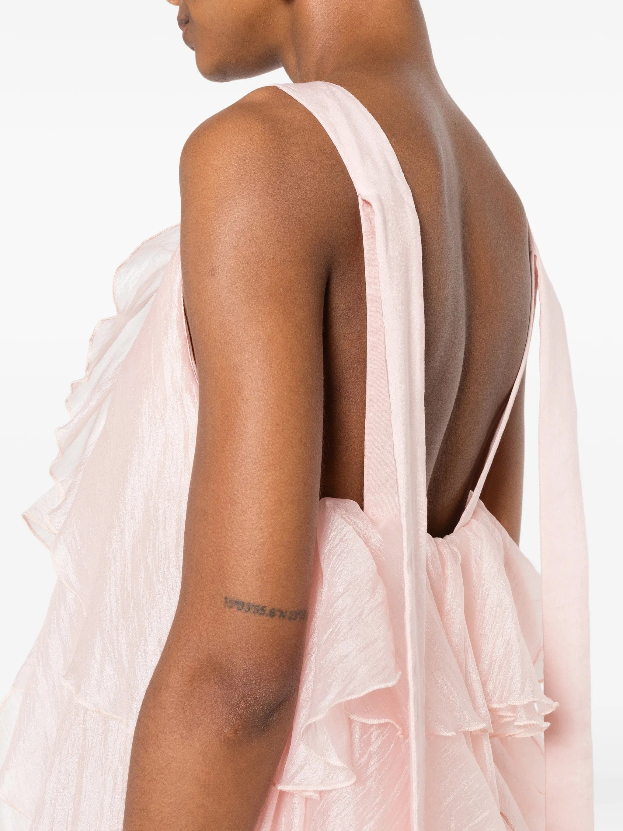Aje Athena ruffled gown