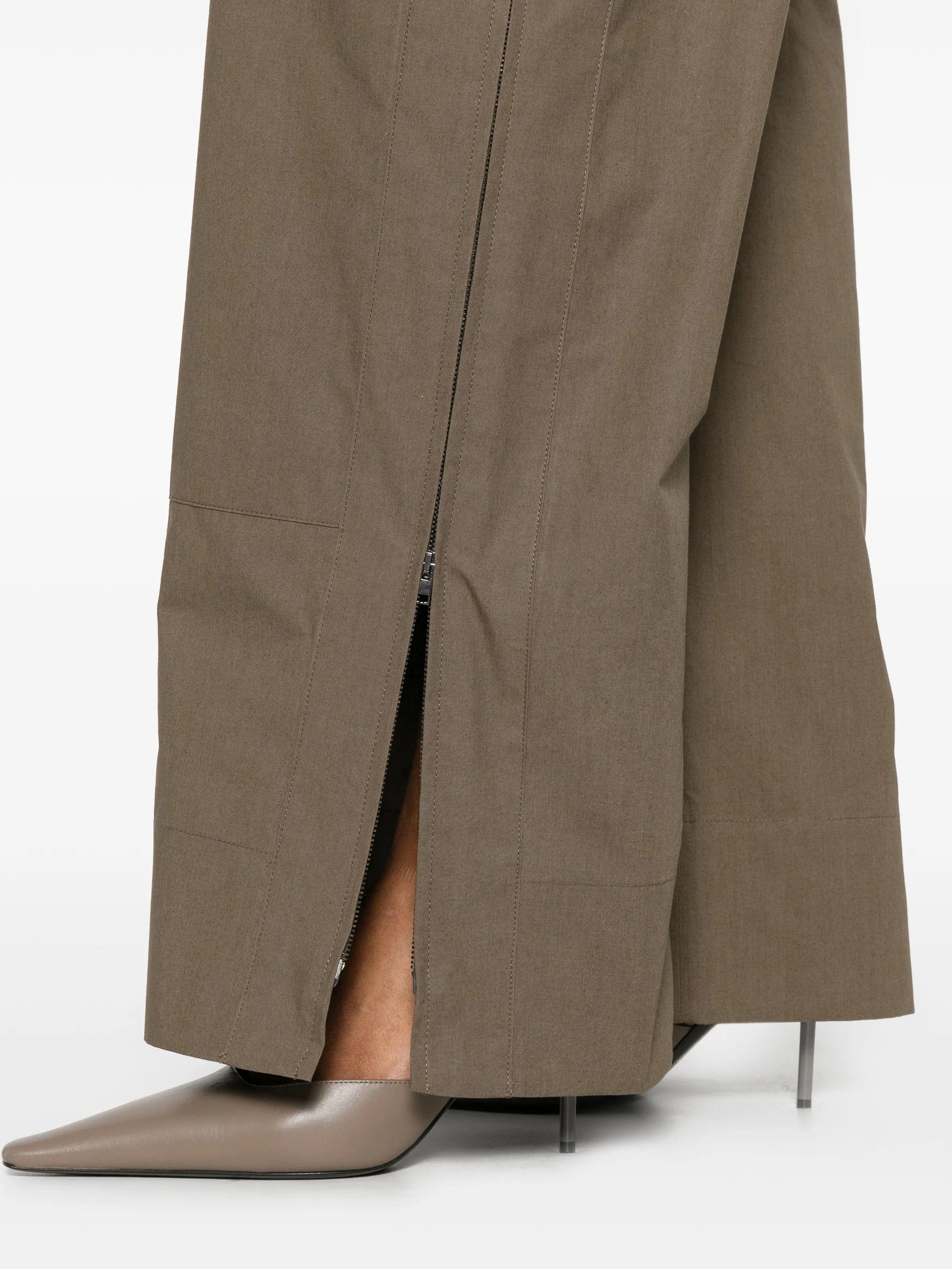 Calvin KLEIN Collection Gemma zipped - cuff trousers
