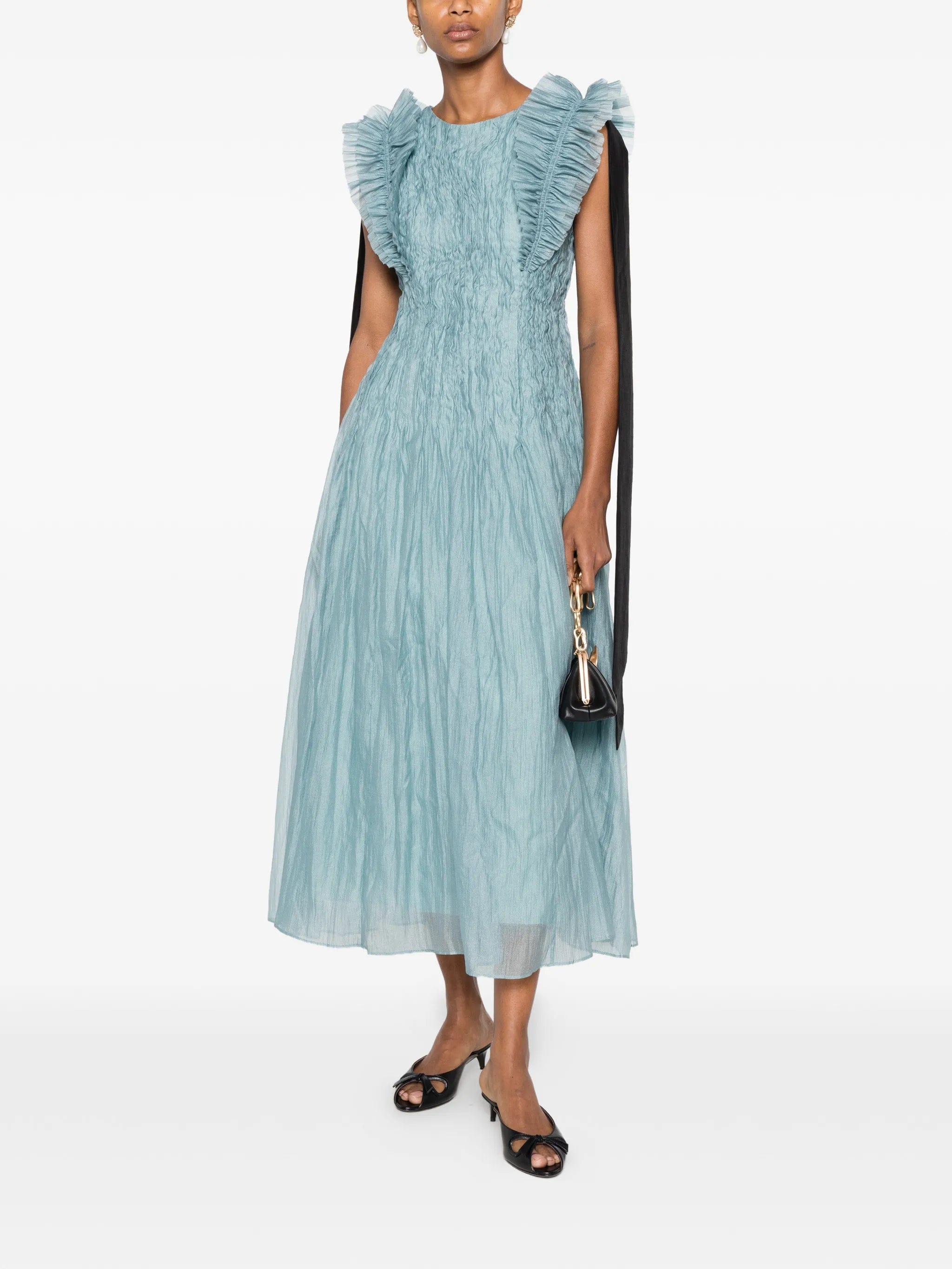 Aje Mathilde ruffled dress