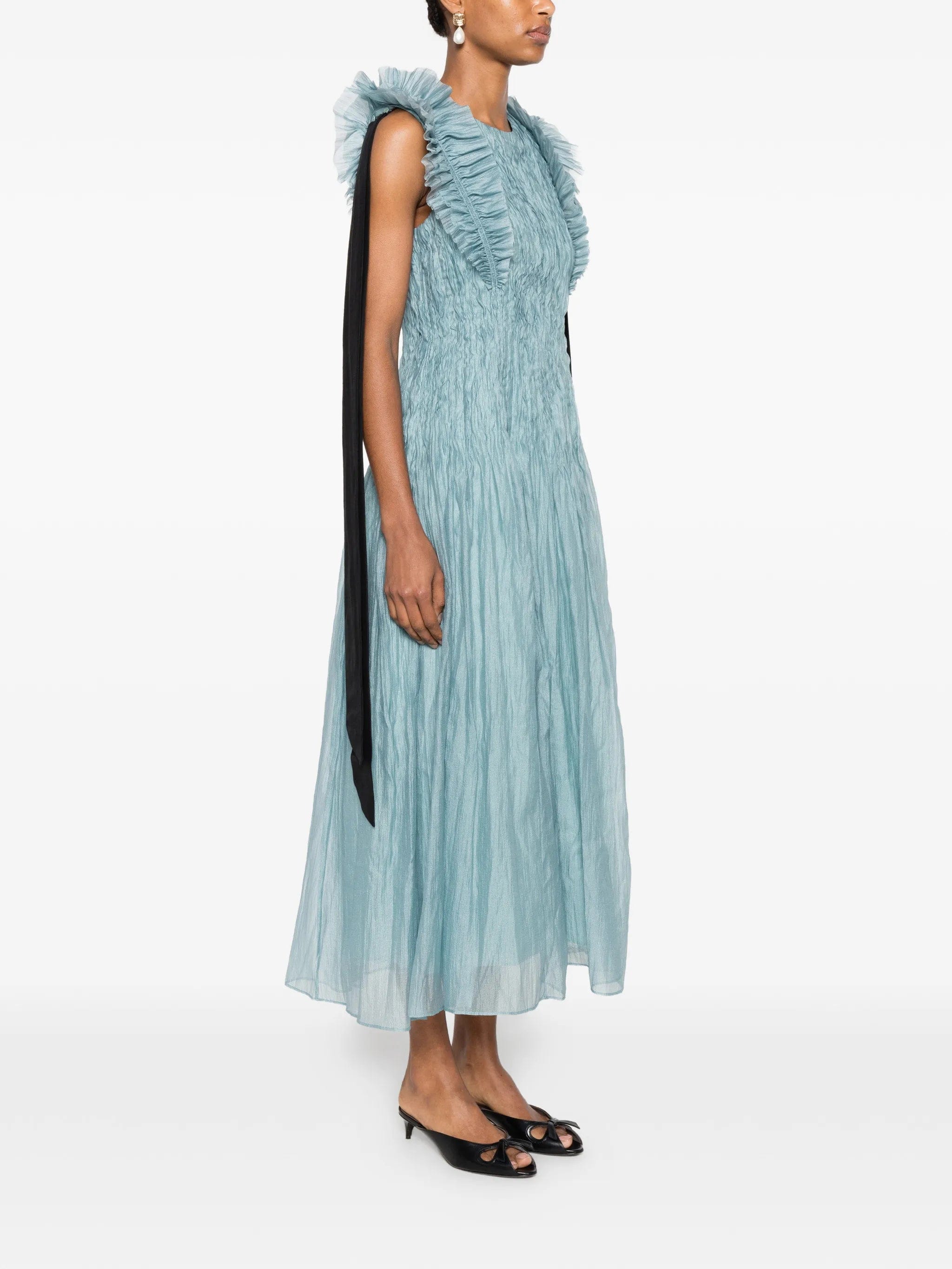 Aje Mathilde ruffled dress