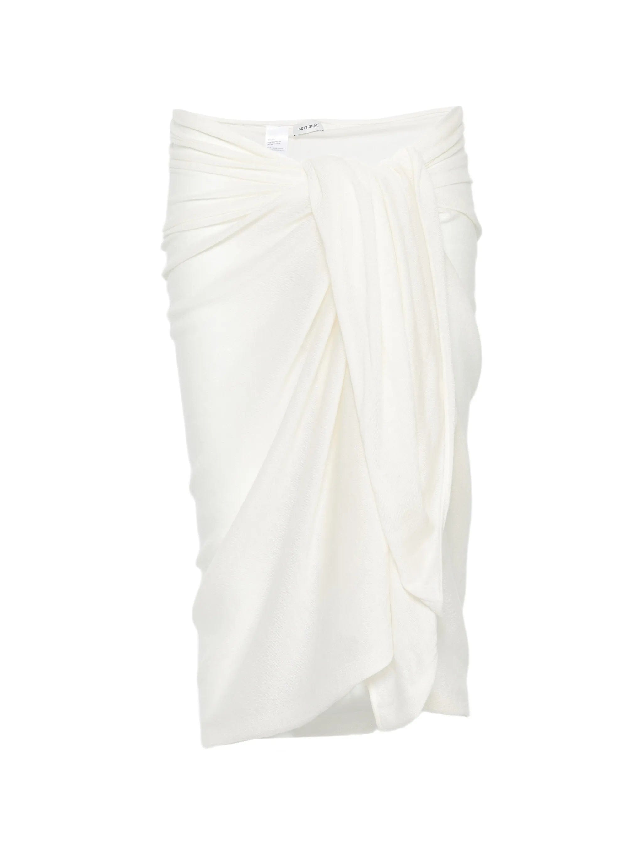Soft Goat Featherlight knitted skirt