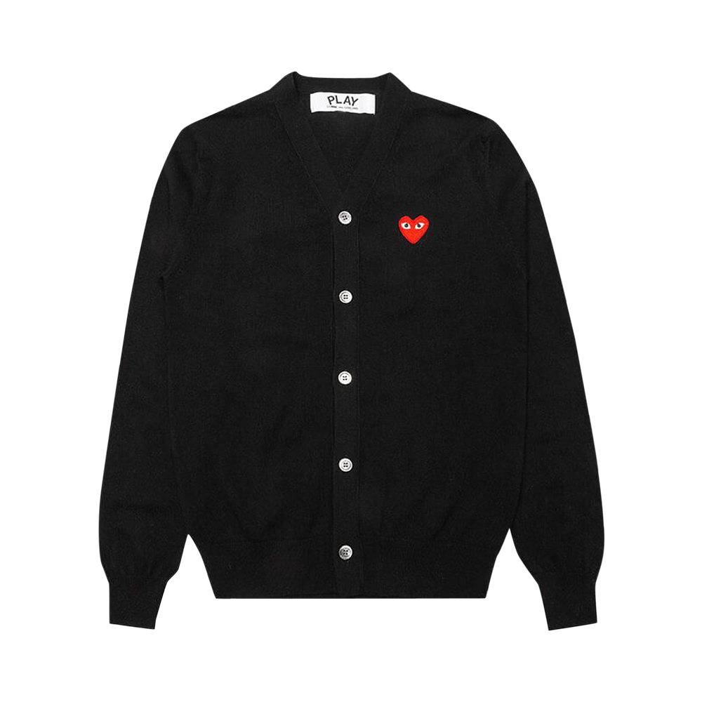 Comme des Garçons PLAY Knit Cardigan Black