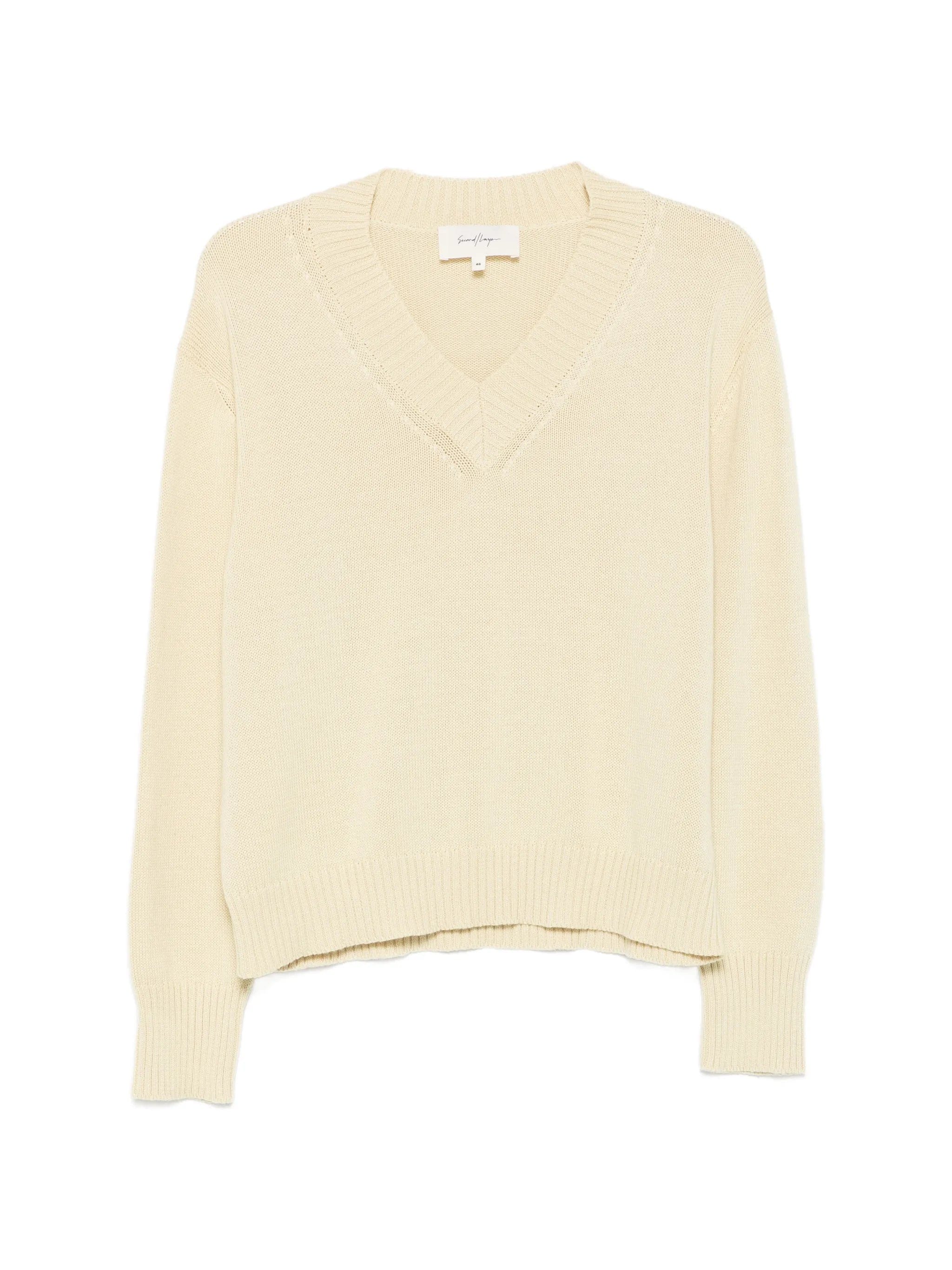 Second/layer Vexed sweater