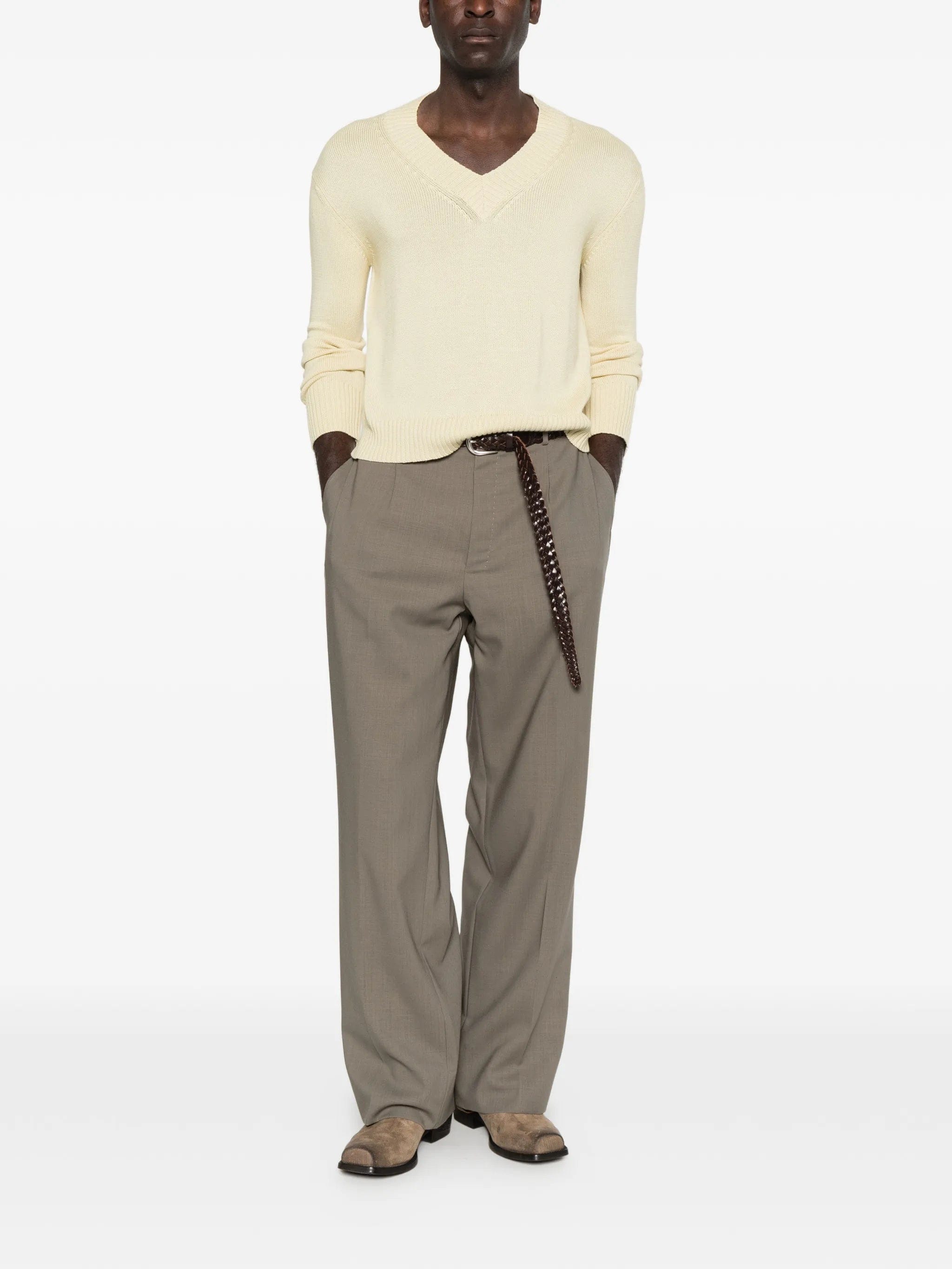 Second/layer Vexed sweater