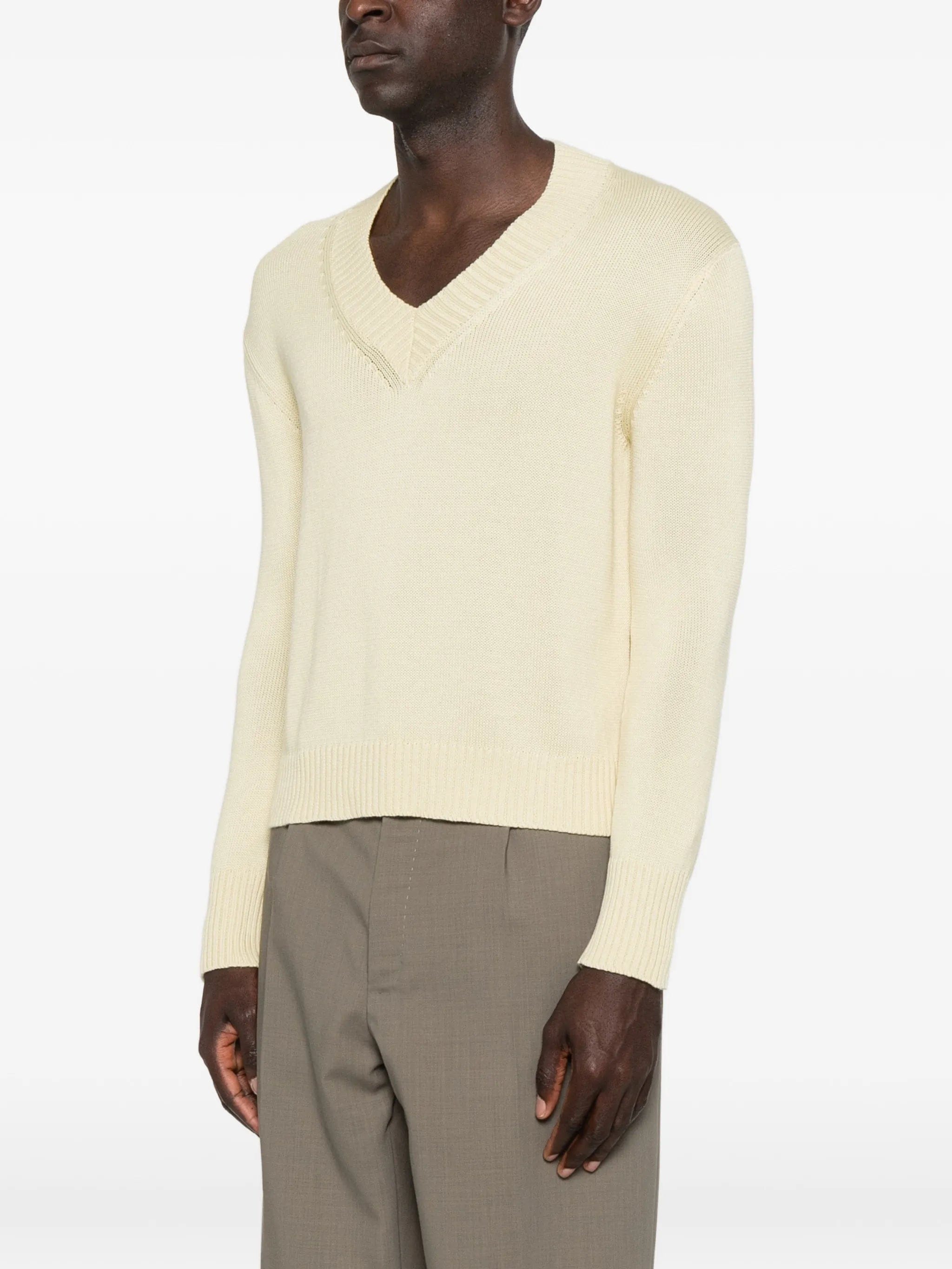 Second/layer Vexed sweater