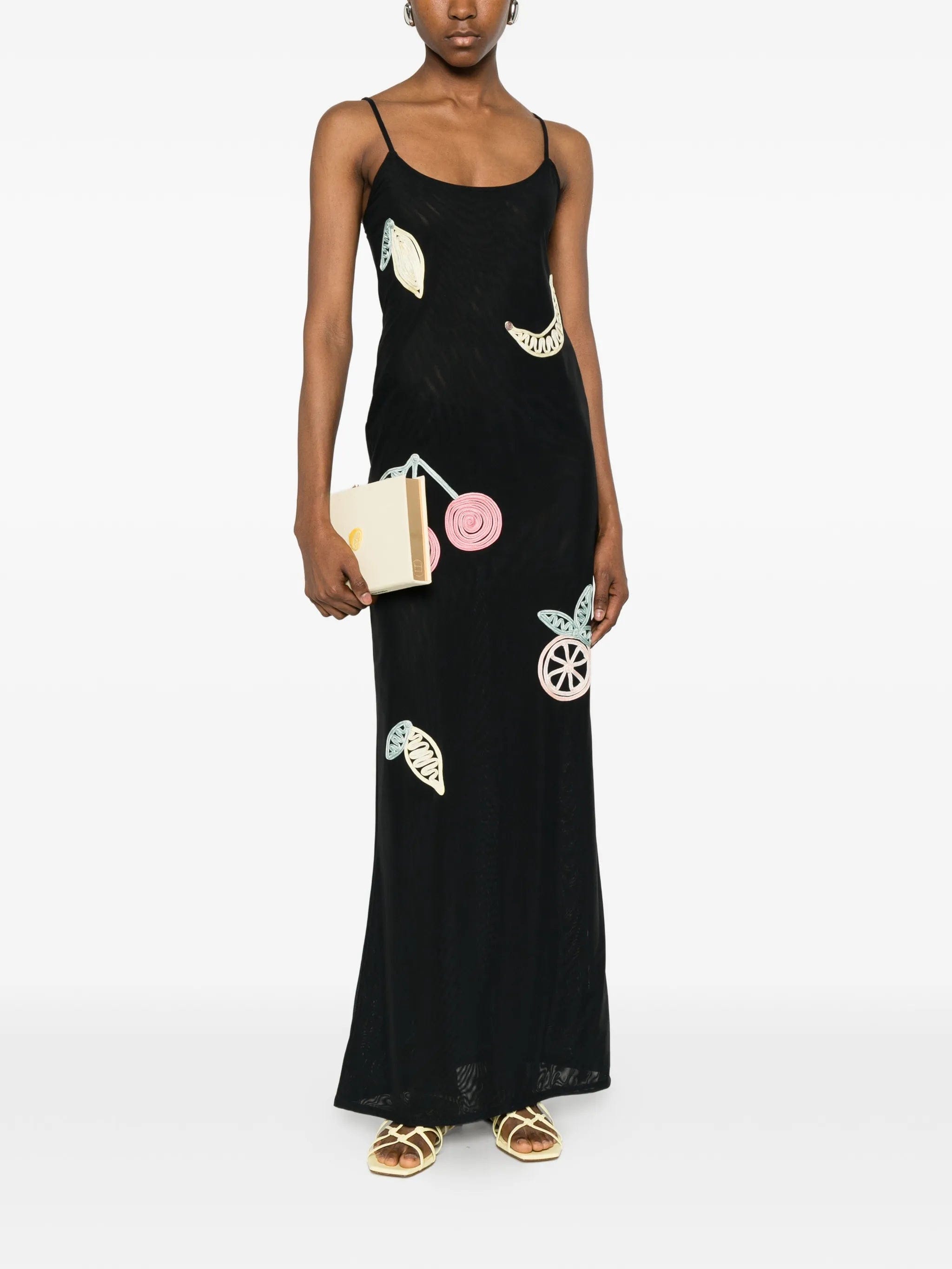 Leslie Amon Fruit Punchmaxi slip dress