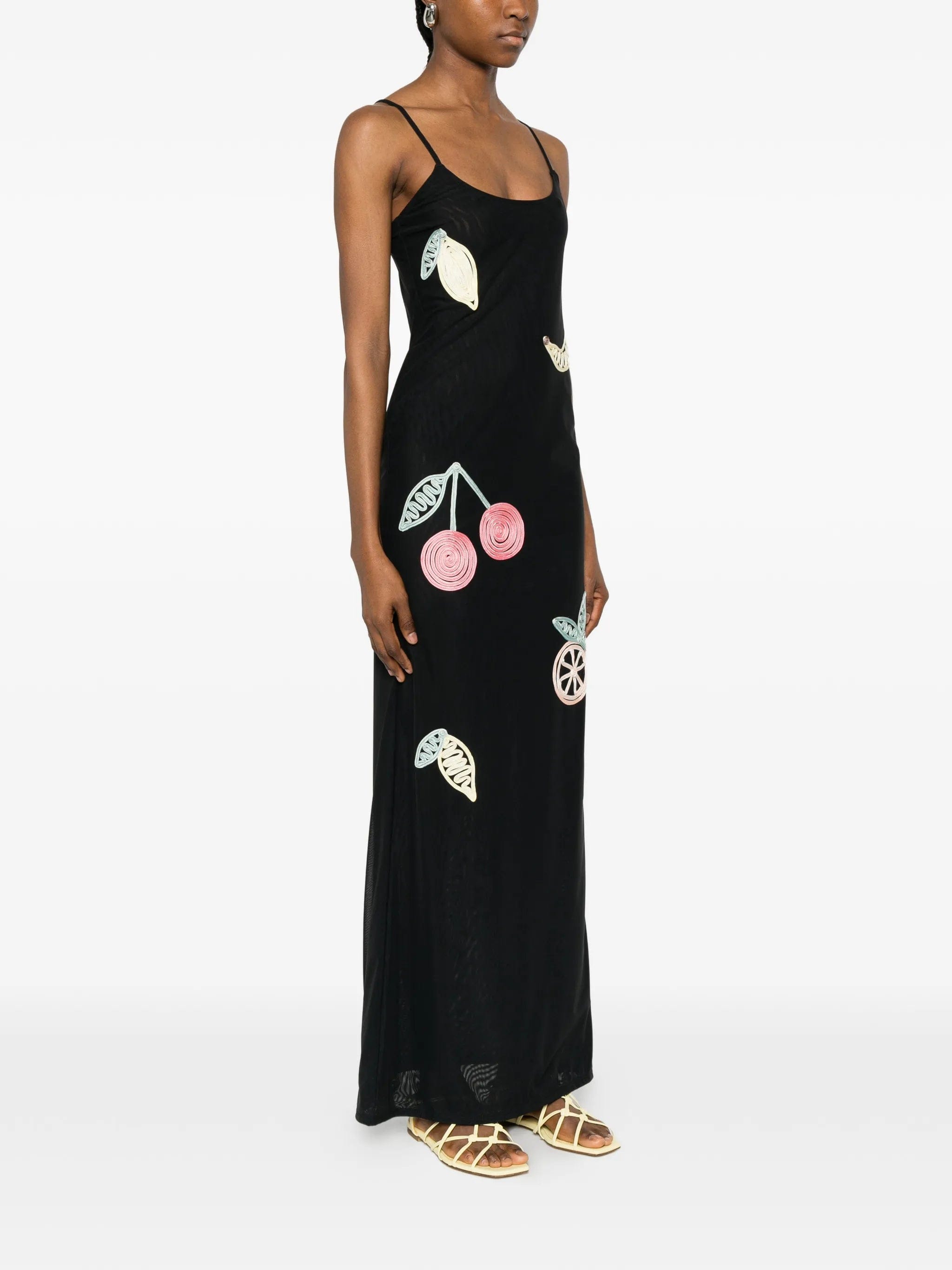 Leslie Amon Fruit Punchmaxi slip dress